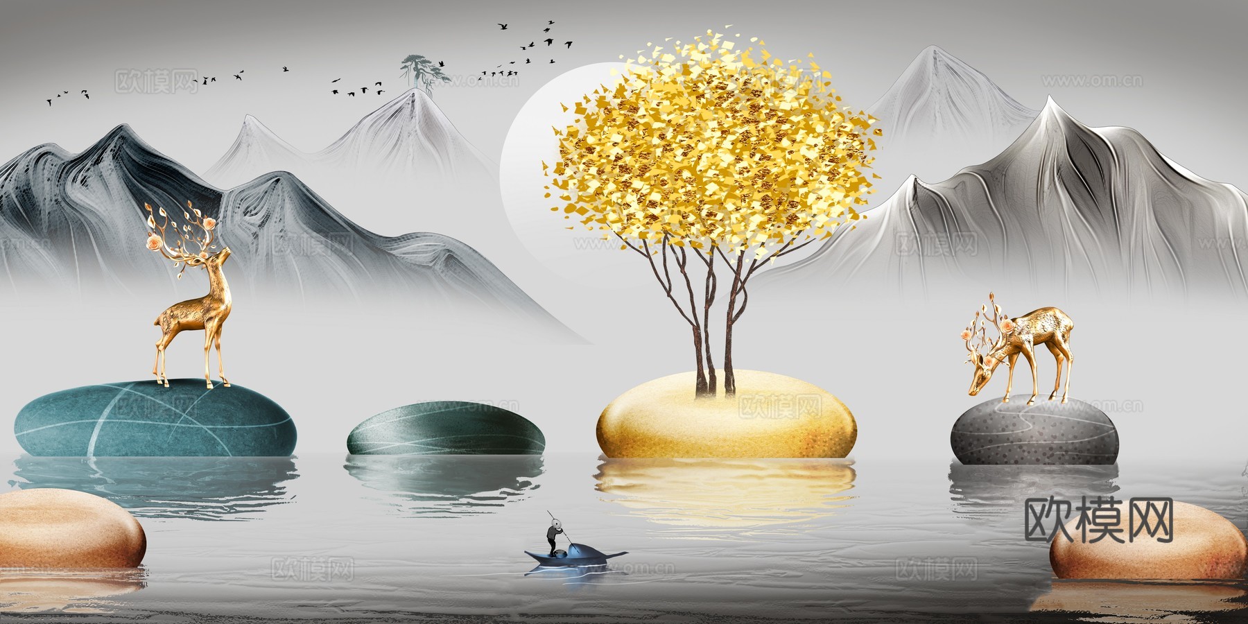 高清现代装饰画挂画下载