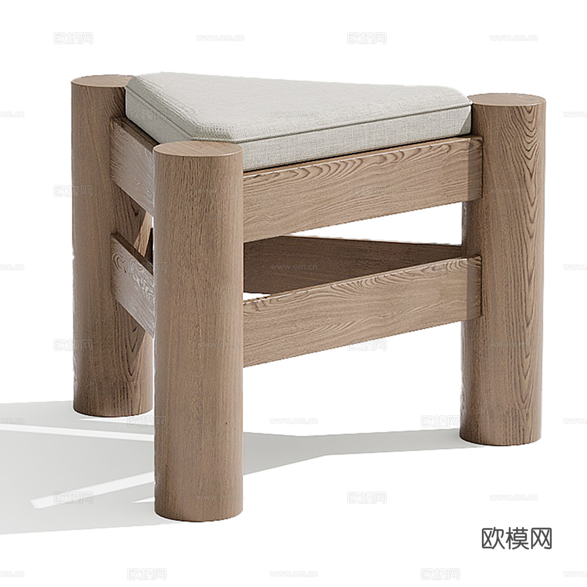 北欧简约凳子 凳子 简约凳子 休闲凳子 客厅凳子3d模型