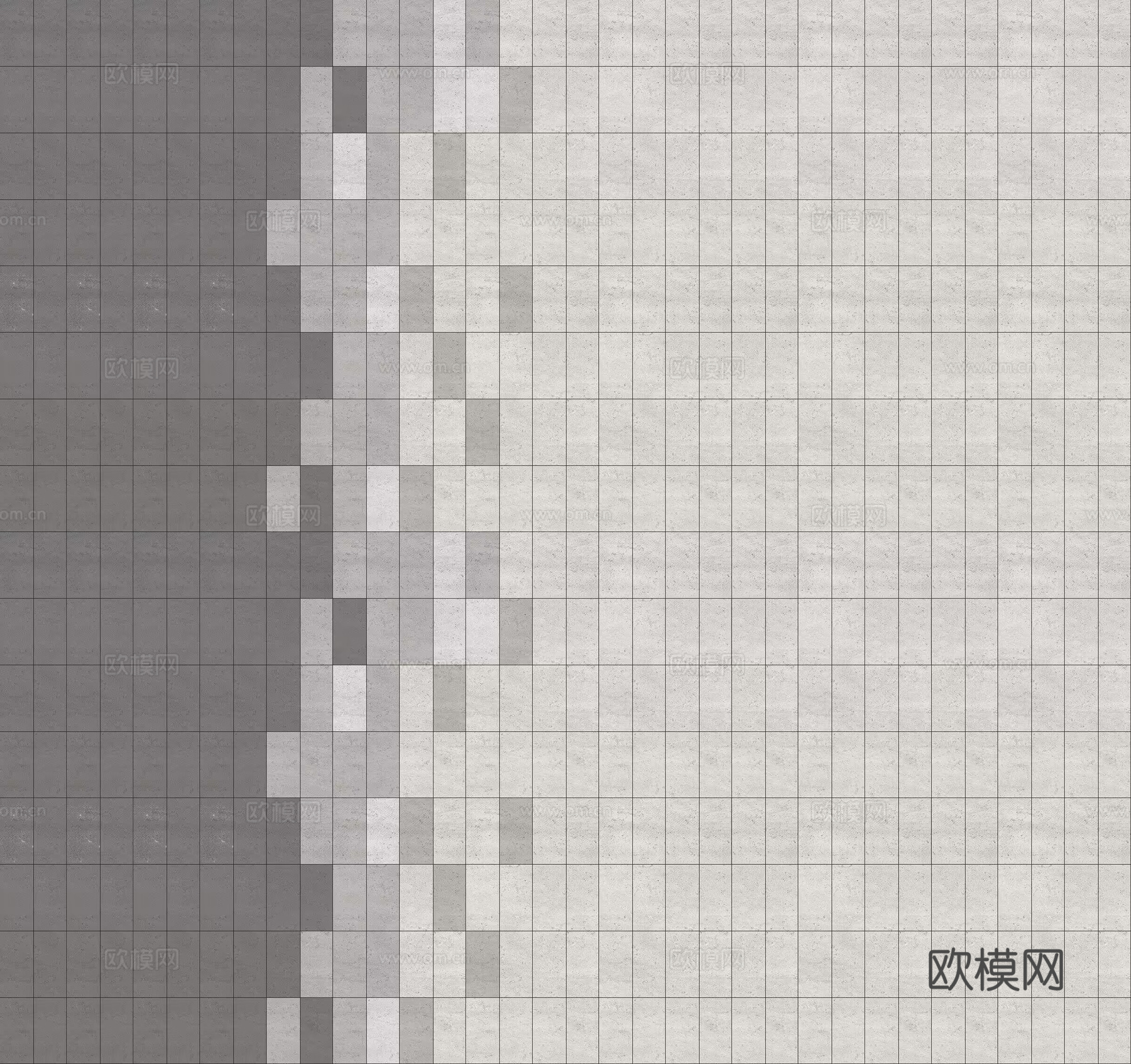 渐变花岗岩广场砖