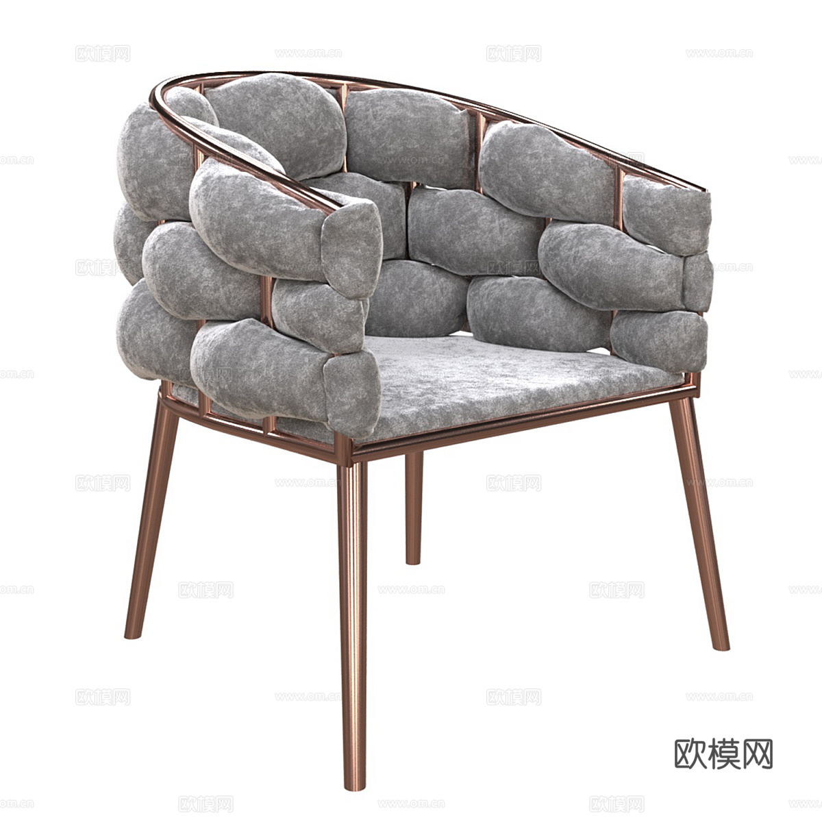 斯堪的纳维亚椅子3d模型