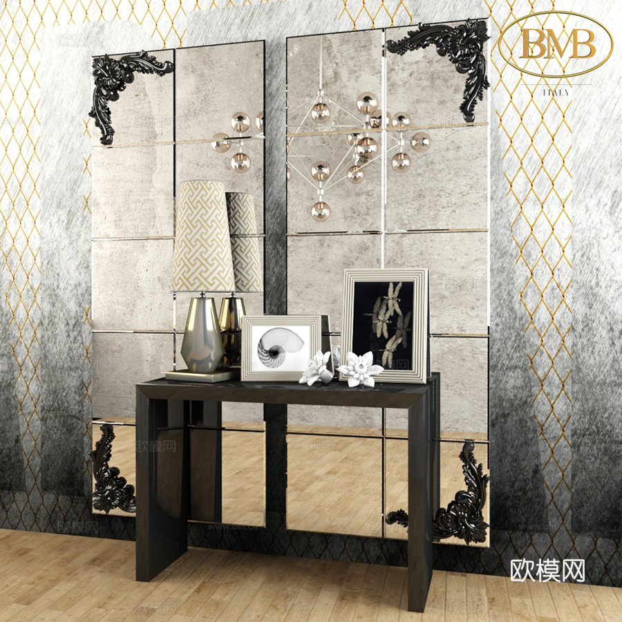 端景台免费3d模型