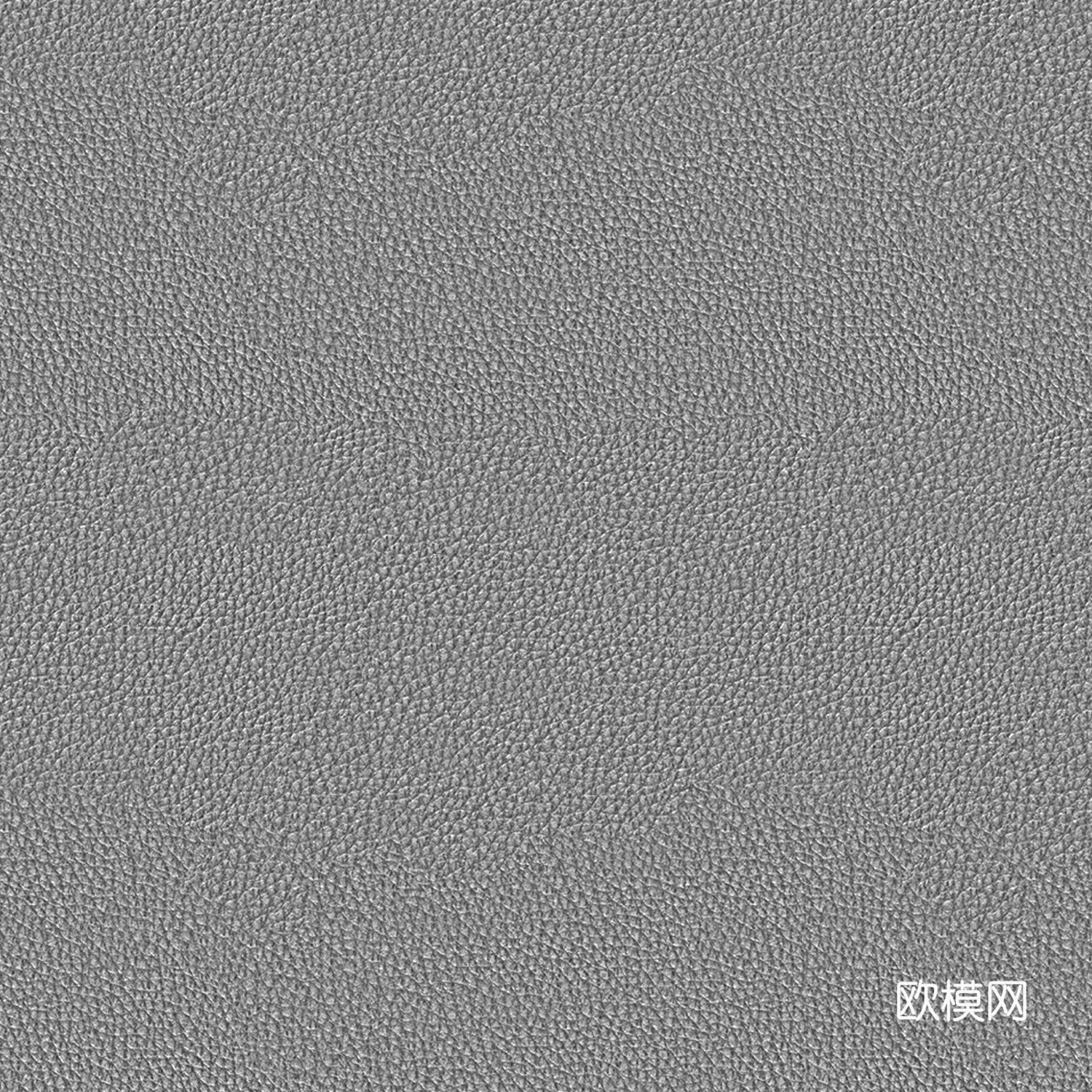 灰色粗纹皮革
