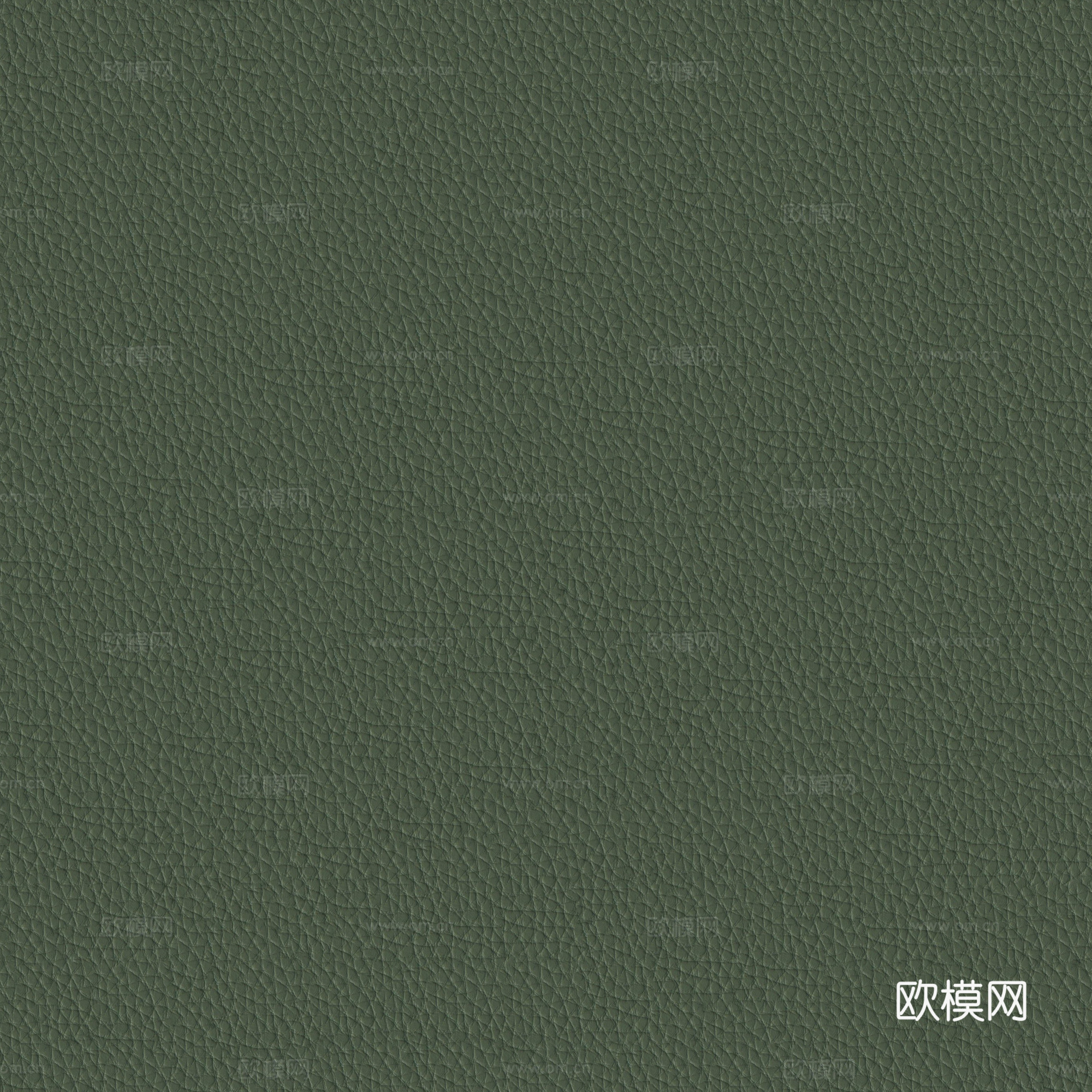 无缝绿色粗纹皮革