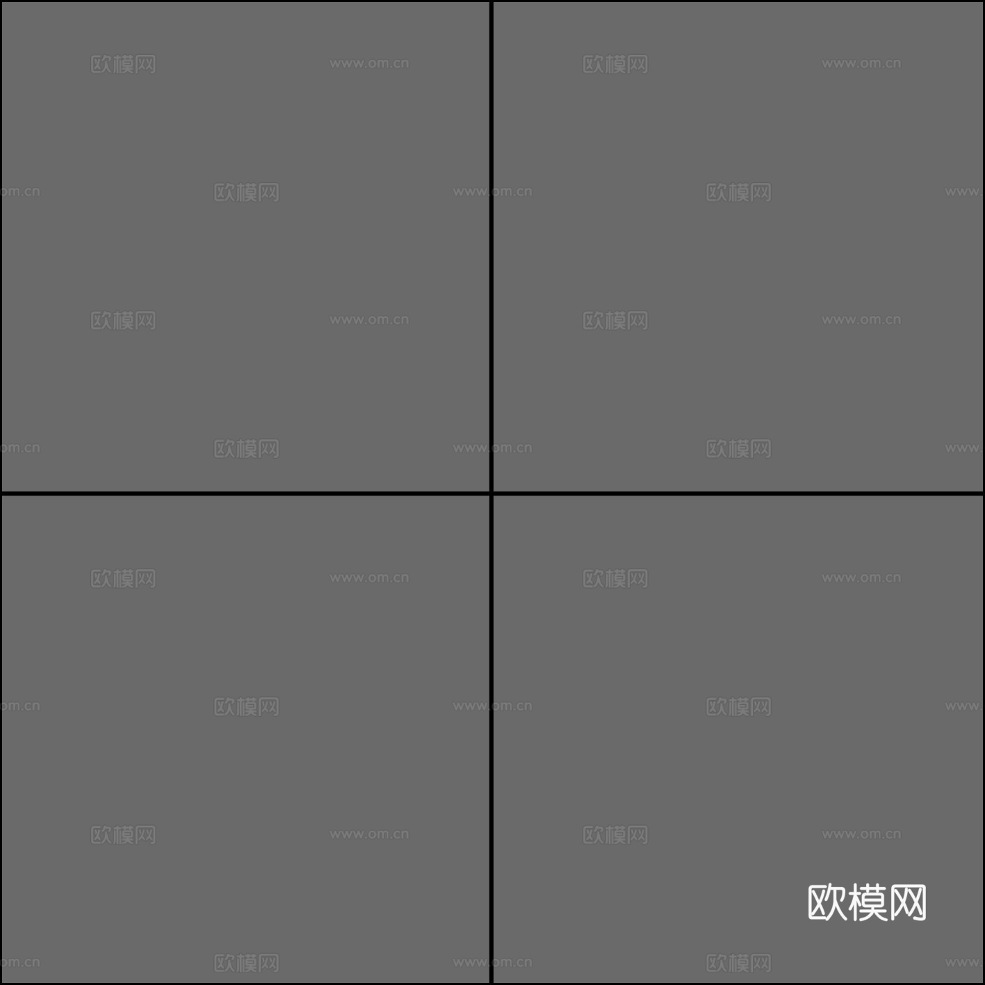无缝深灰色铝塑板金属扣板贴图