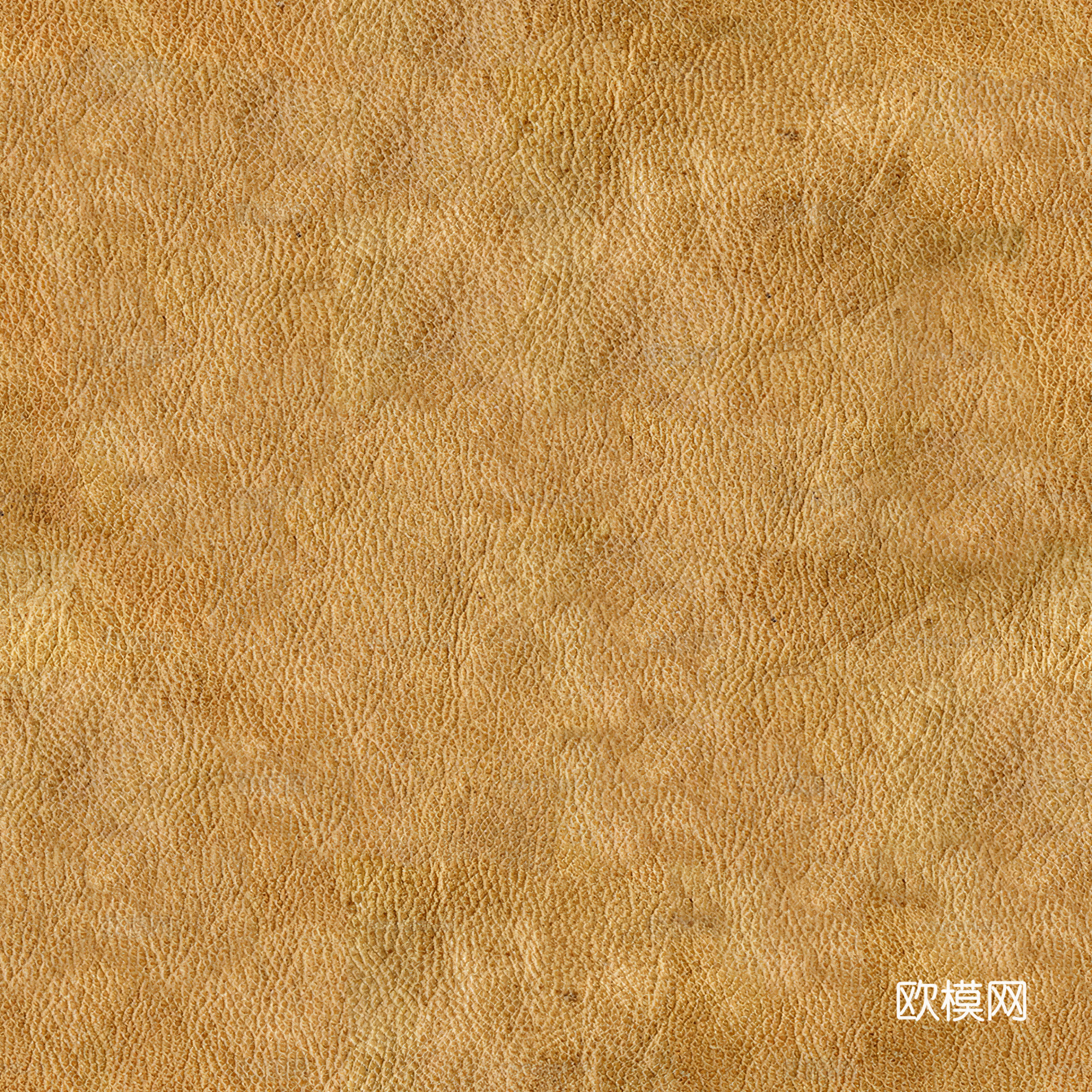 黄色粗纹皮革贴图