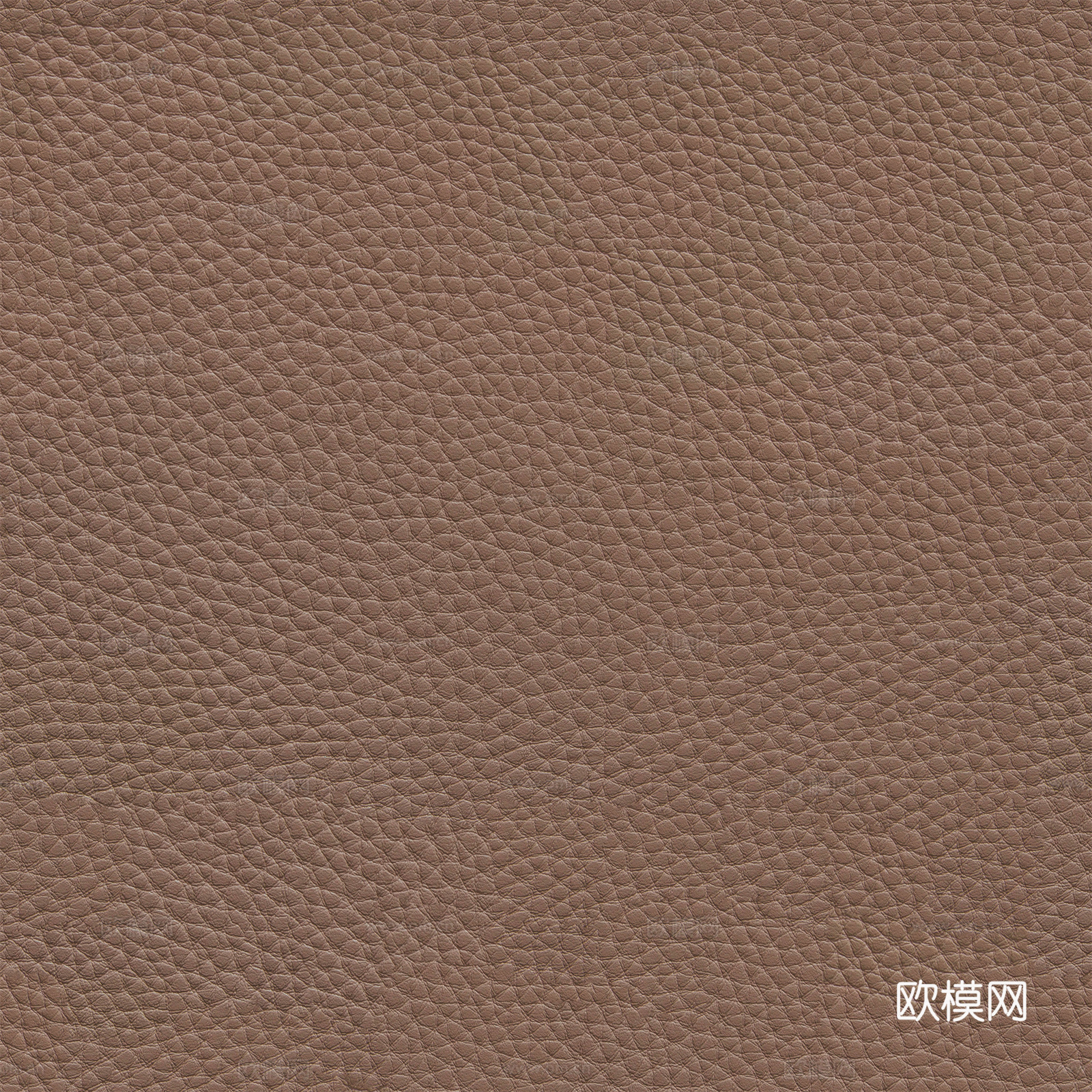 棕色粗纹皮革