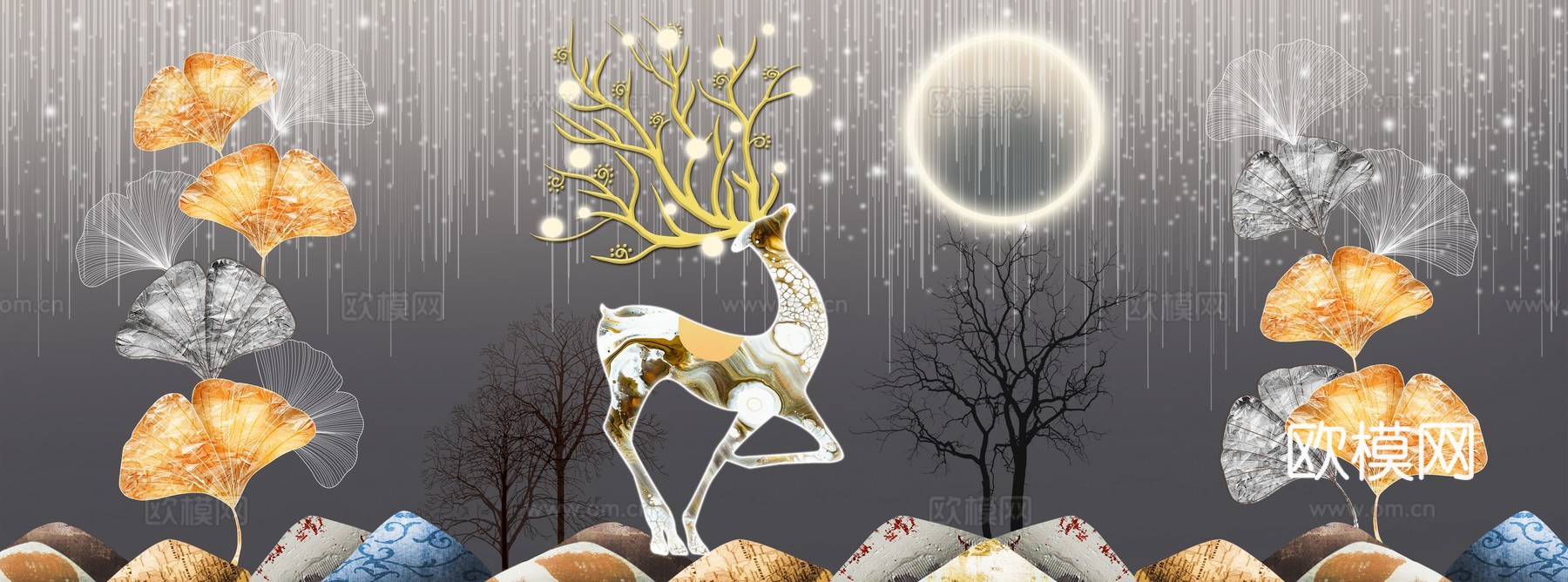 高清现代装饰画挂画下载