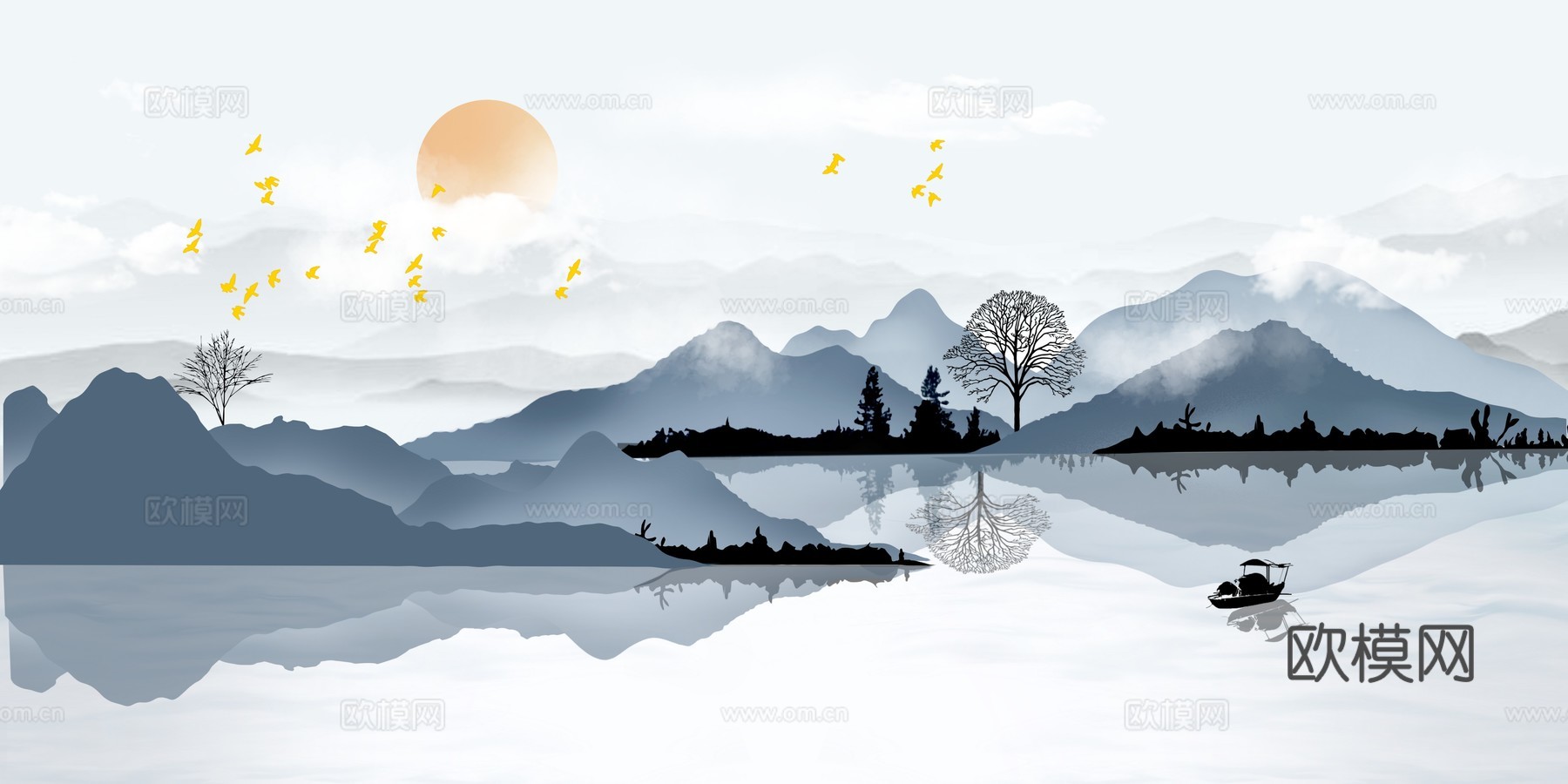 高清现代装饰画挂画下载