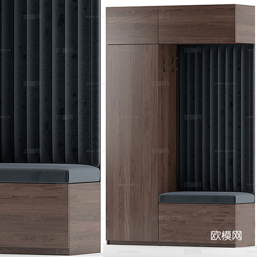 柜子 鞋柜 储物柜3d模型