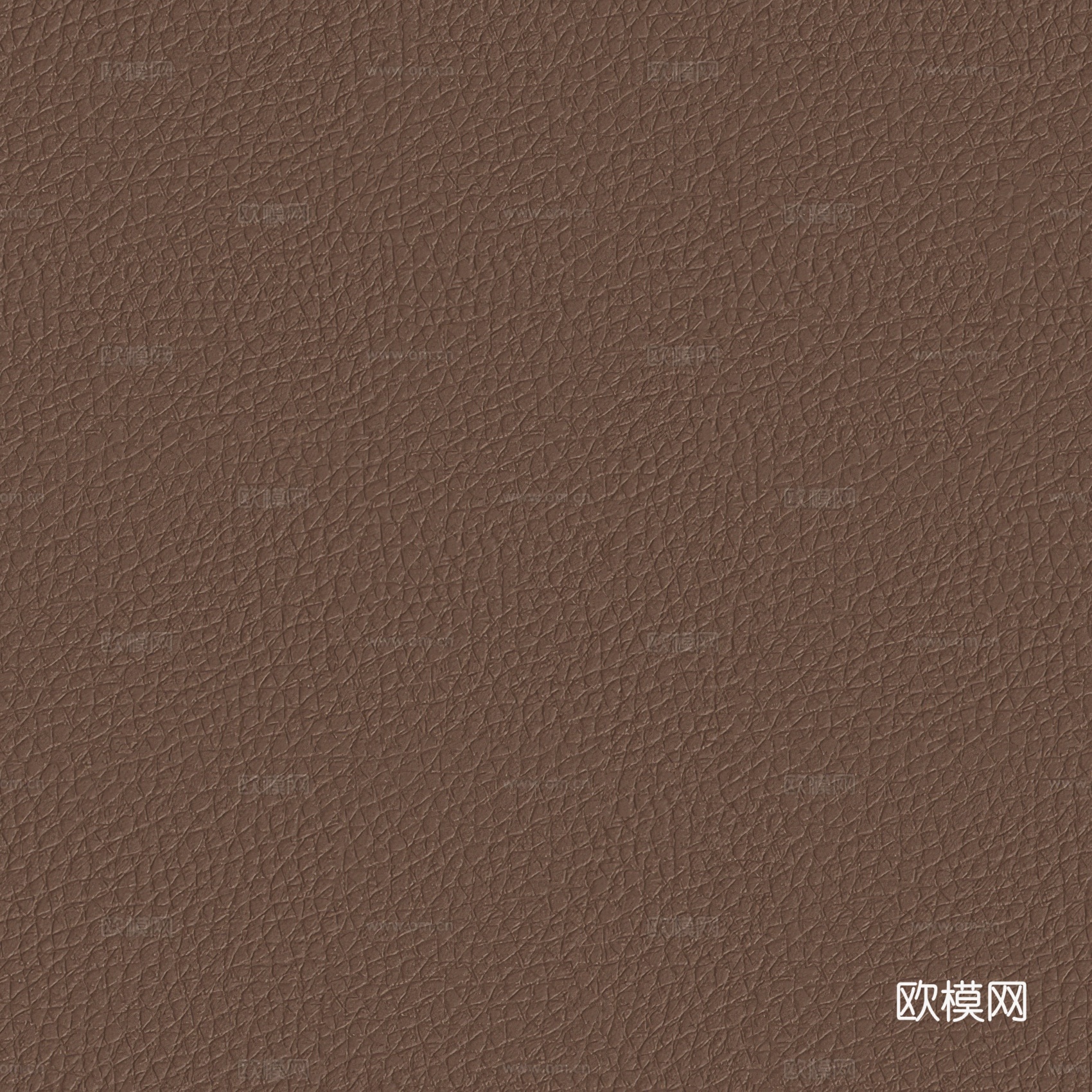 无缝咖色粗纹皮革