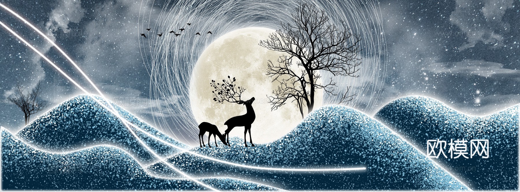 高清现代装饰画挂画下载