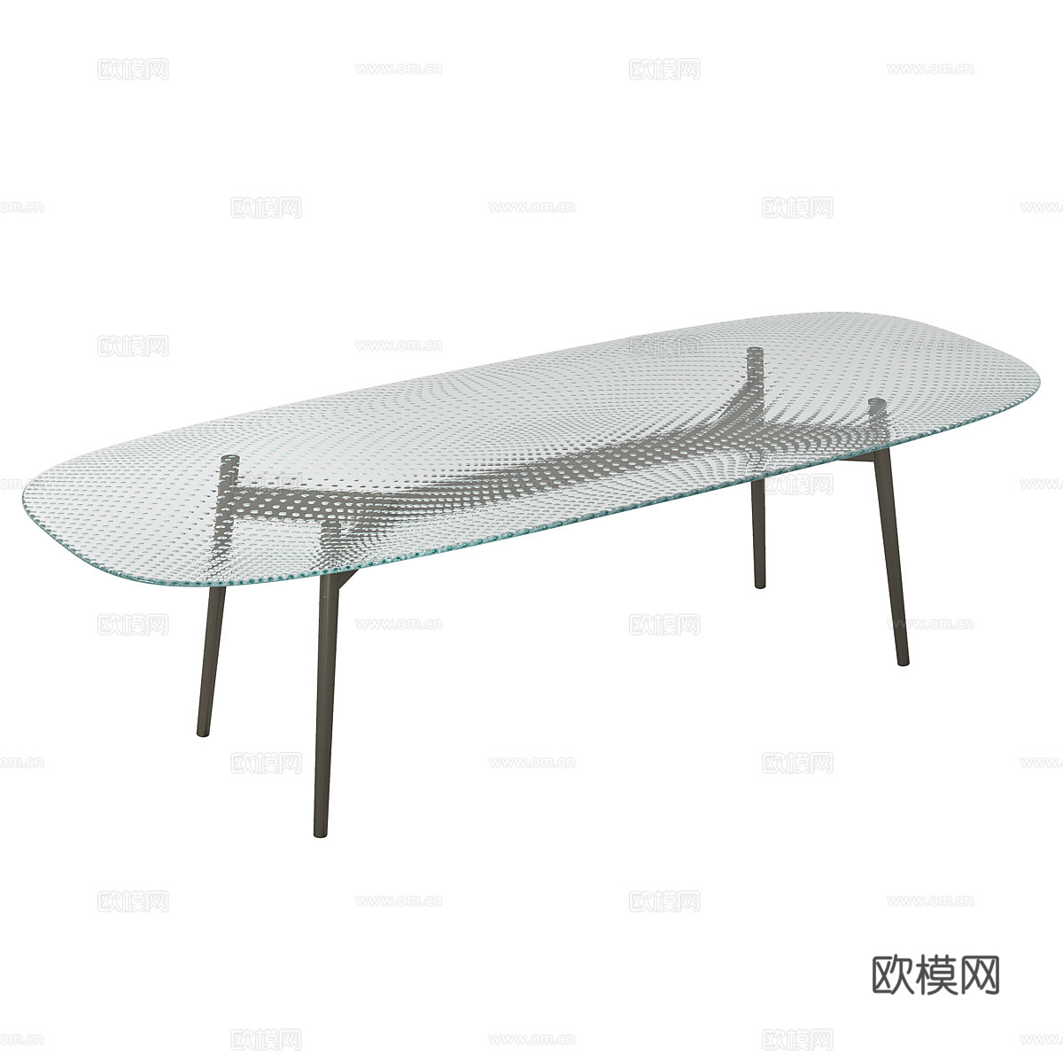 现代简约餐桌  餐桌  简约餐桌  玻璃餐桌3d模型
