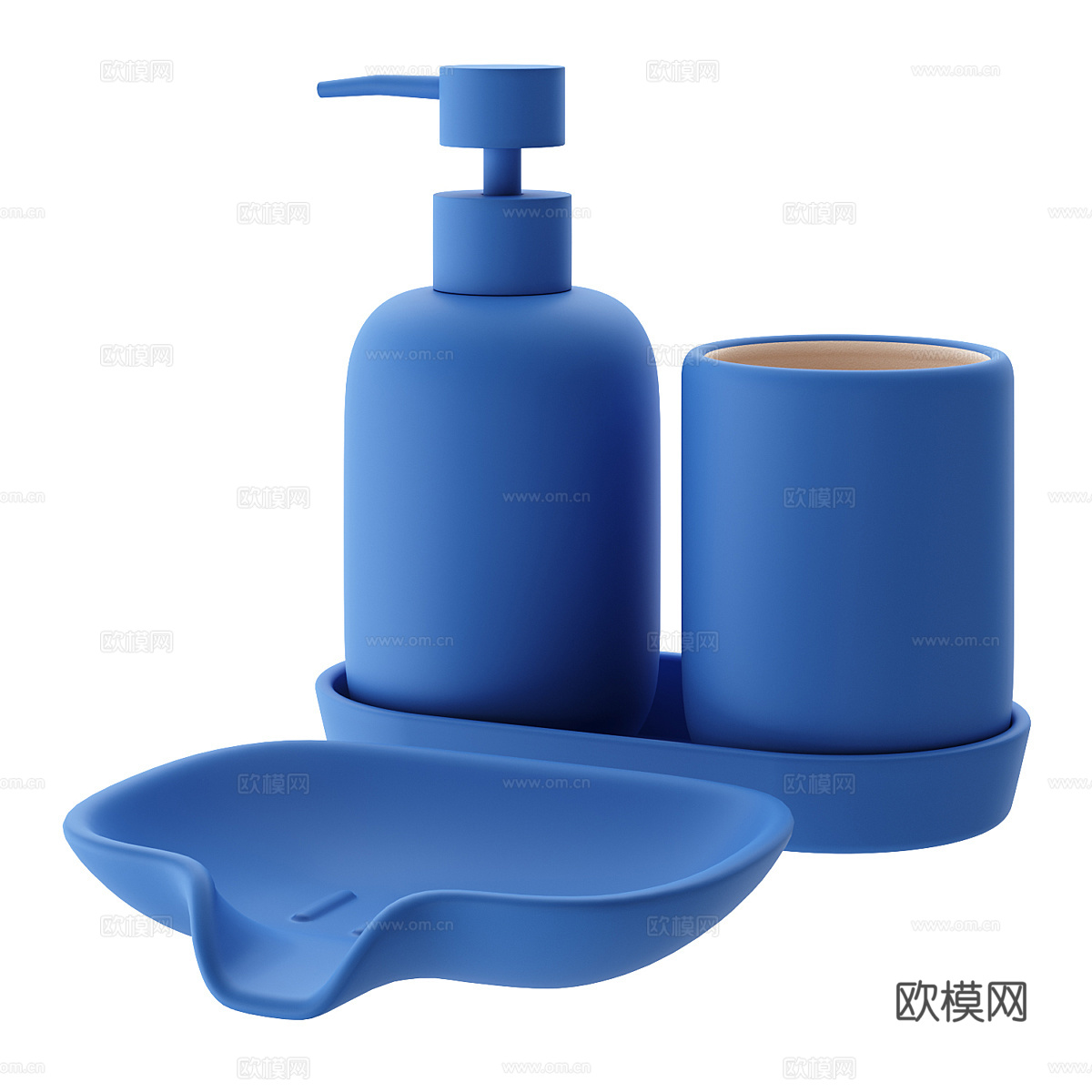 现代简约装饰摆件 卫浴摆件3d模型
