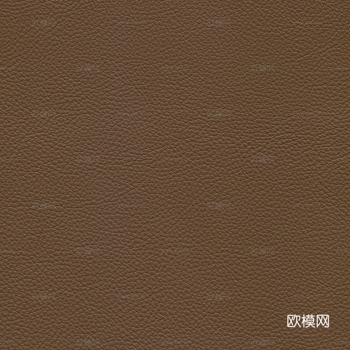 棕色粗纹皮革