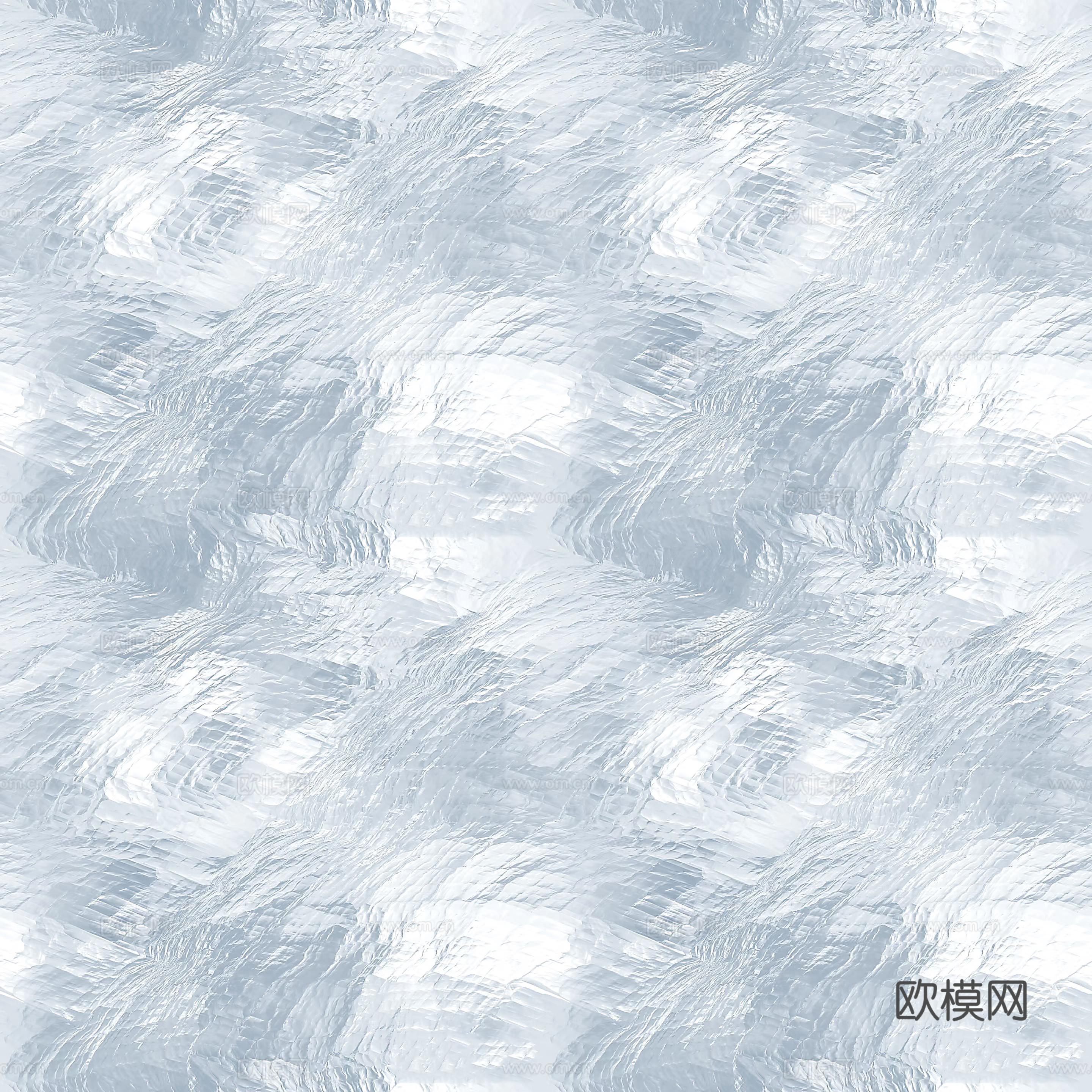 无缝冰裂纹玻璃