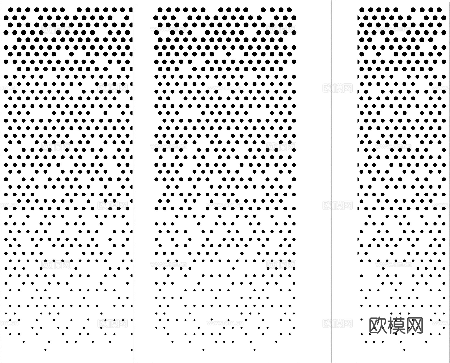 穿孔板不锈钢金属贴图