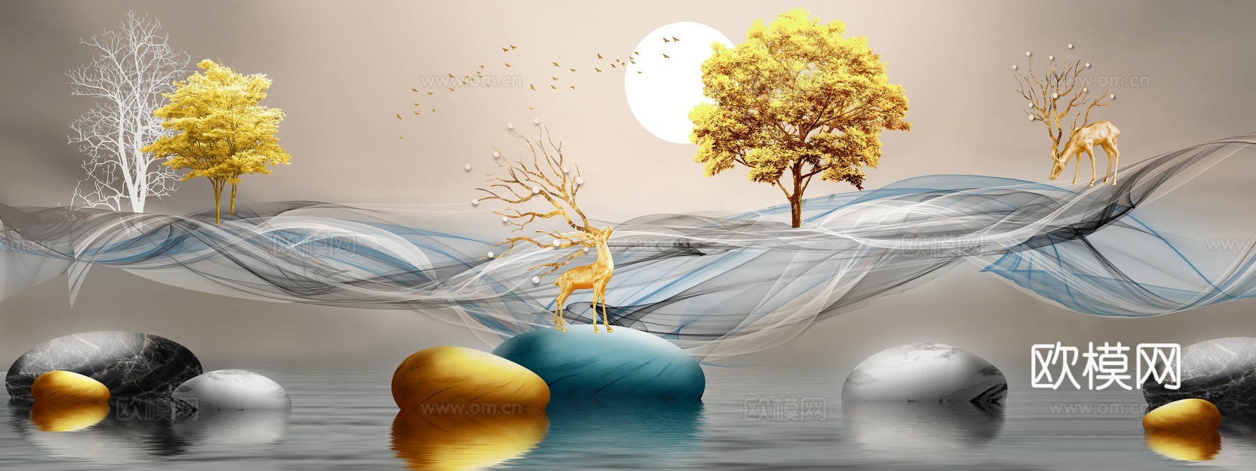 高清现代装饰画挂画下载