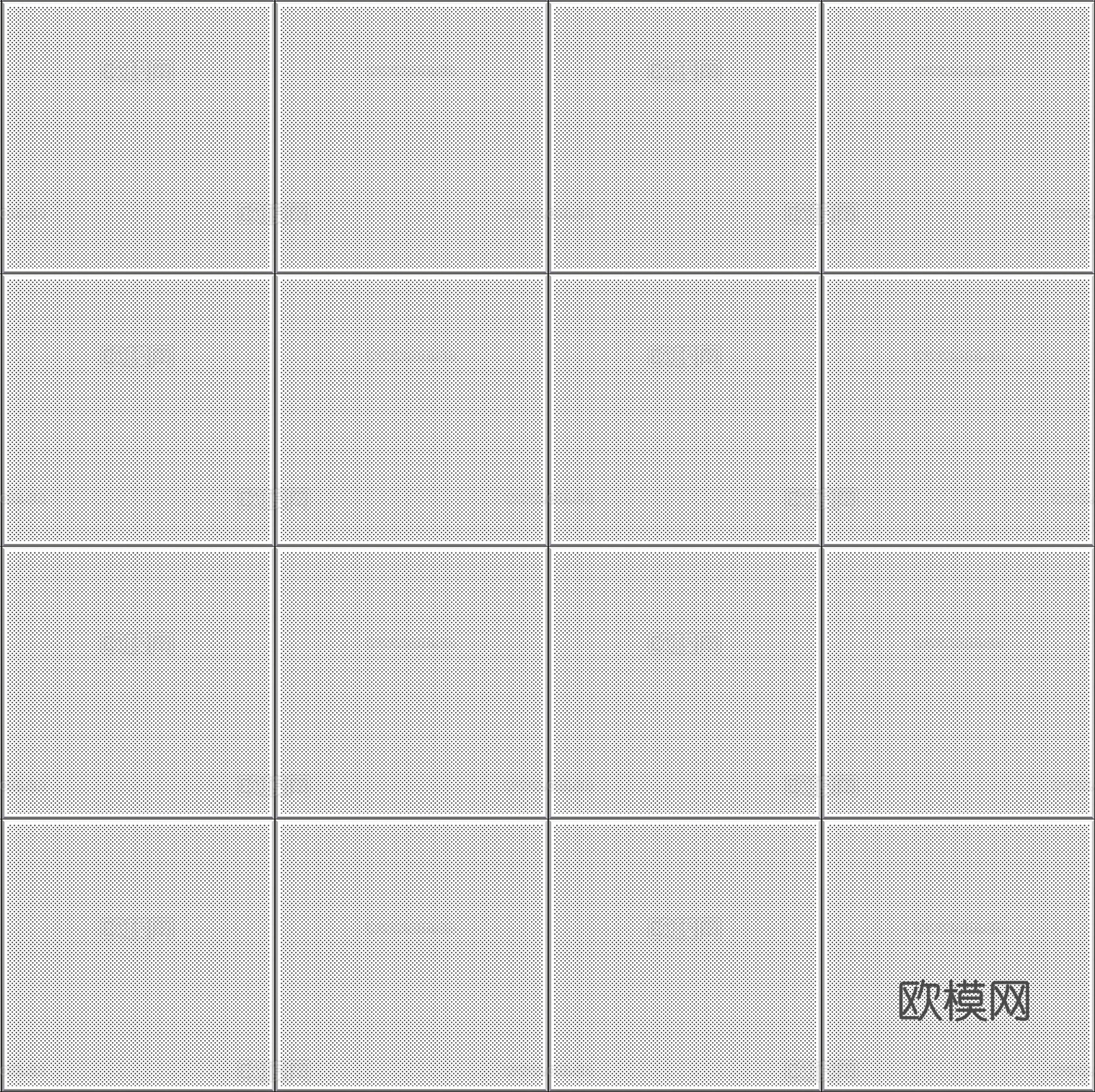 灰色集成吊顶穿孔板金属贴图