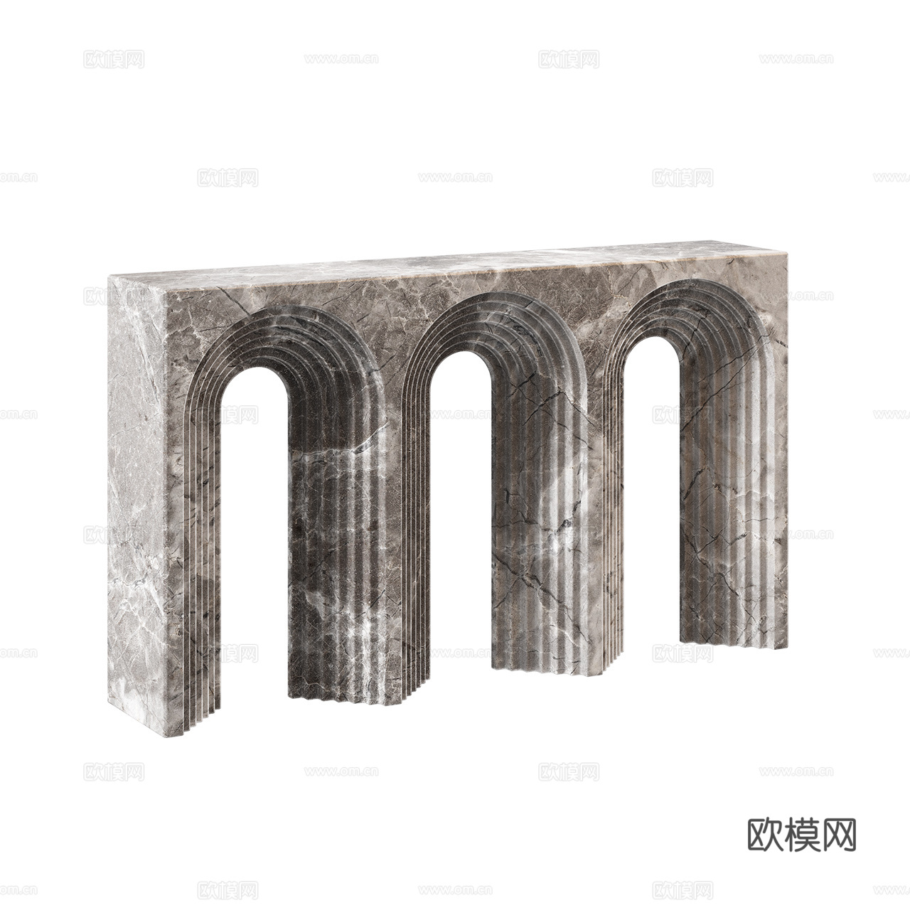 Alium 大理石雕塑 装饰品 装饰品摆件 大理石摆件 雕塑3d模型