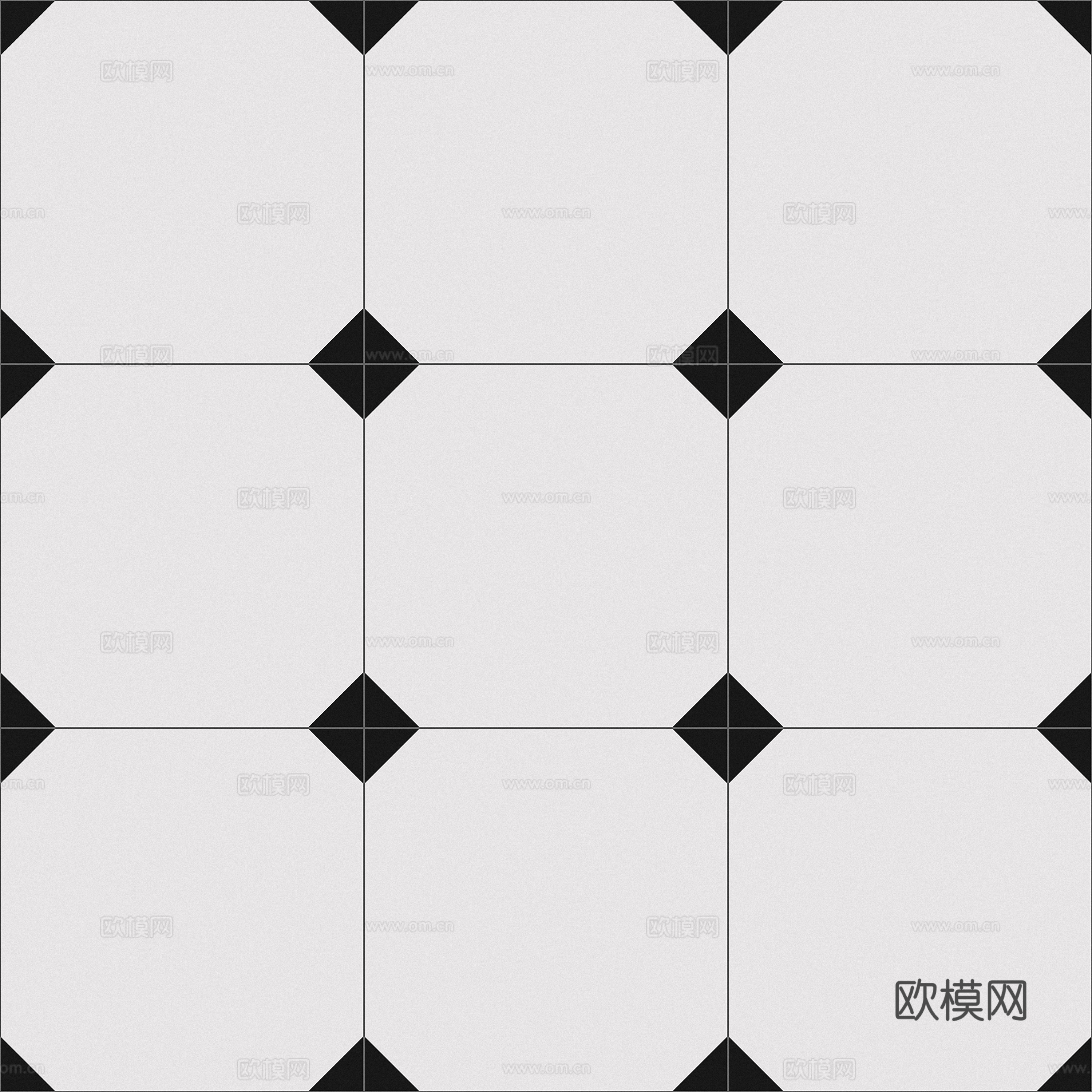 现代简约拼花瓷砖花砖贴图