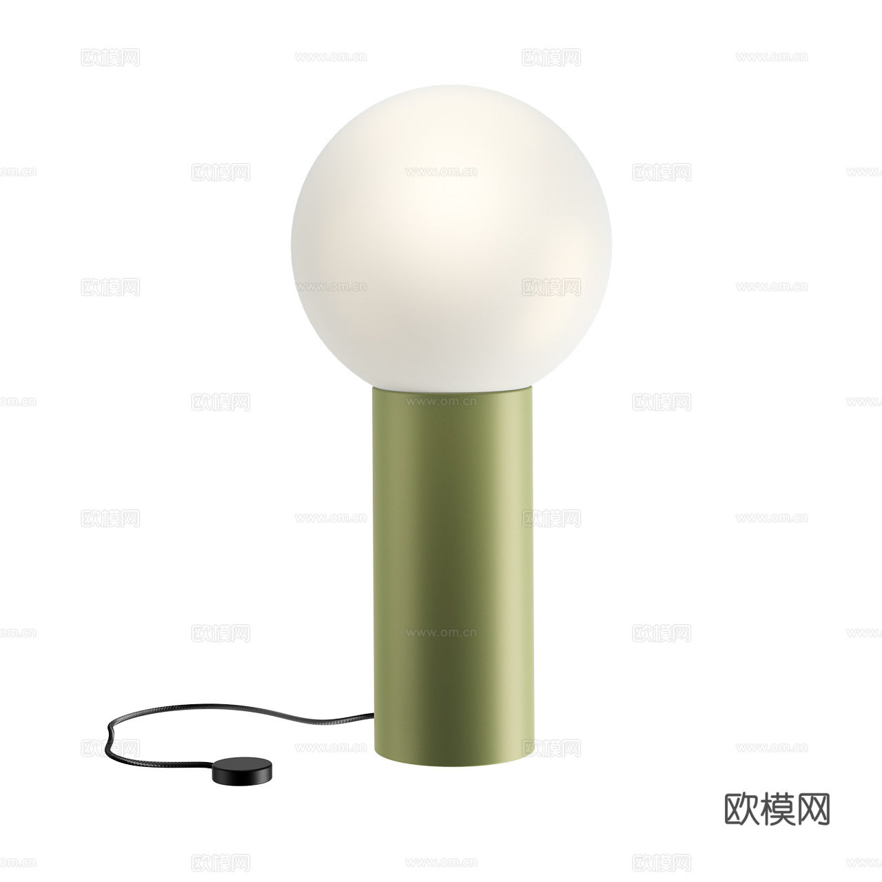 Marzais 现代台灯 极简台灯 球形台灯 泡泡台灯 灯泡3d模型
