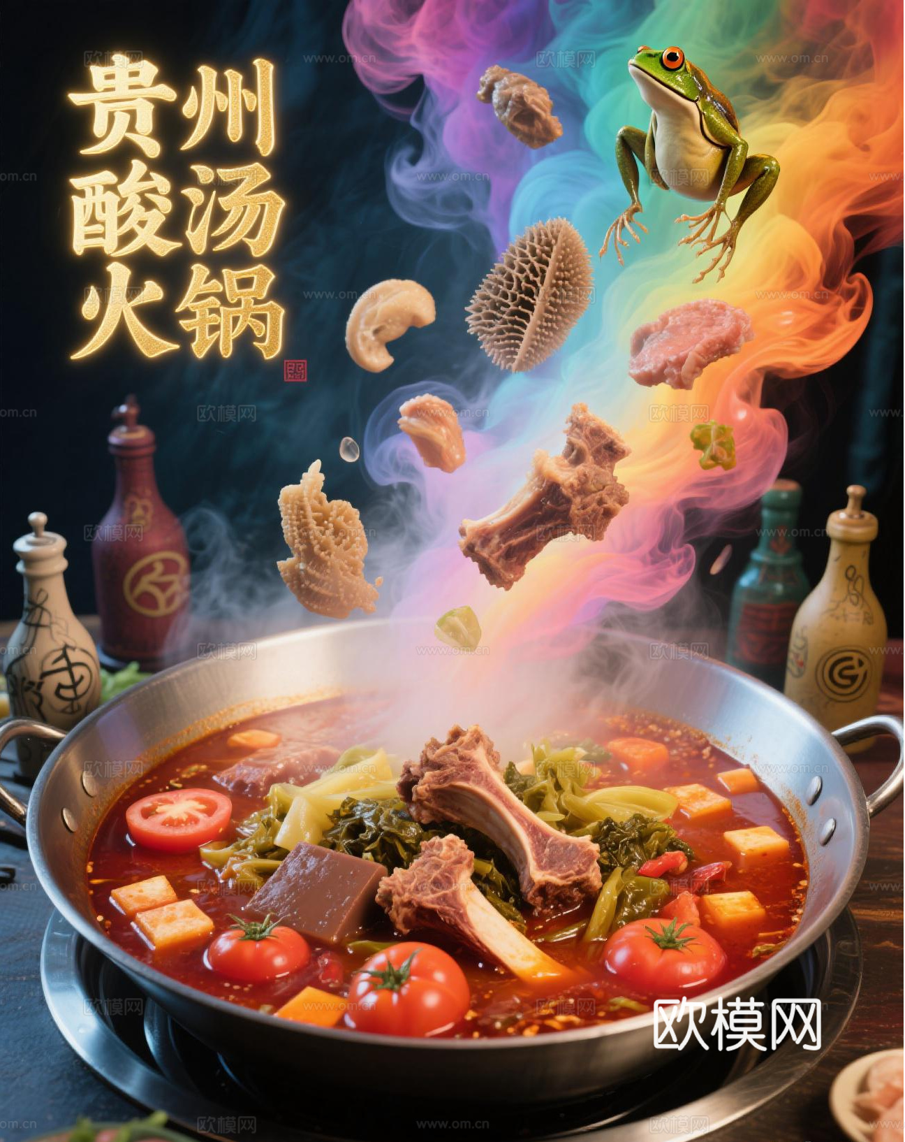 港式茶餐厅餐饮海报