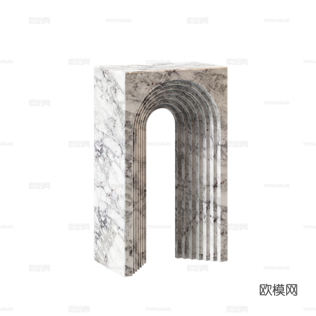 Alium 大理石雕塑 装饰品 装饰品摆件 大理石摆件 雕塑3d模型