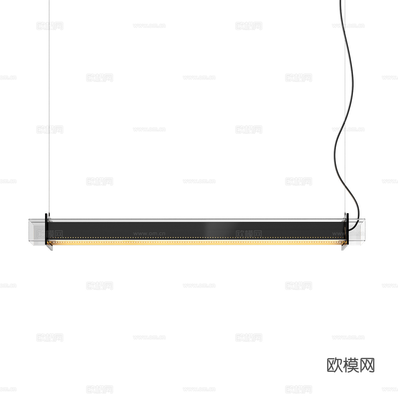 Sammode 现代吊灯 极简吊灯 工作吊灯 长条吊灯 悬挂3d模型