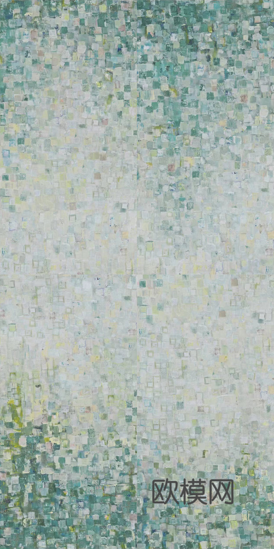 复古油画风花砖