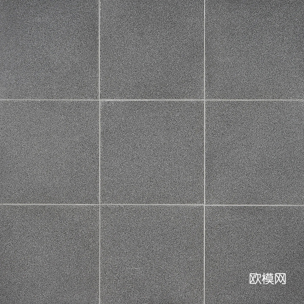 深灰色芝麻灰花岗岩瓷砖贴图