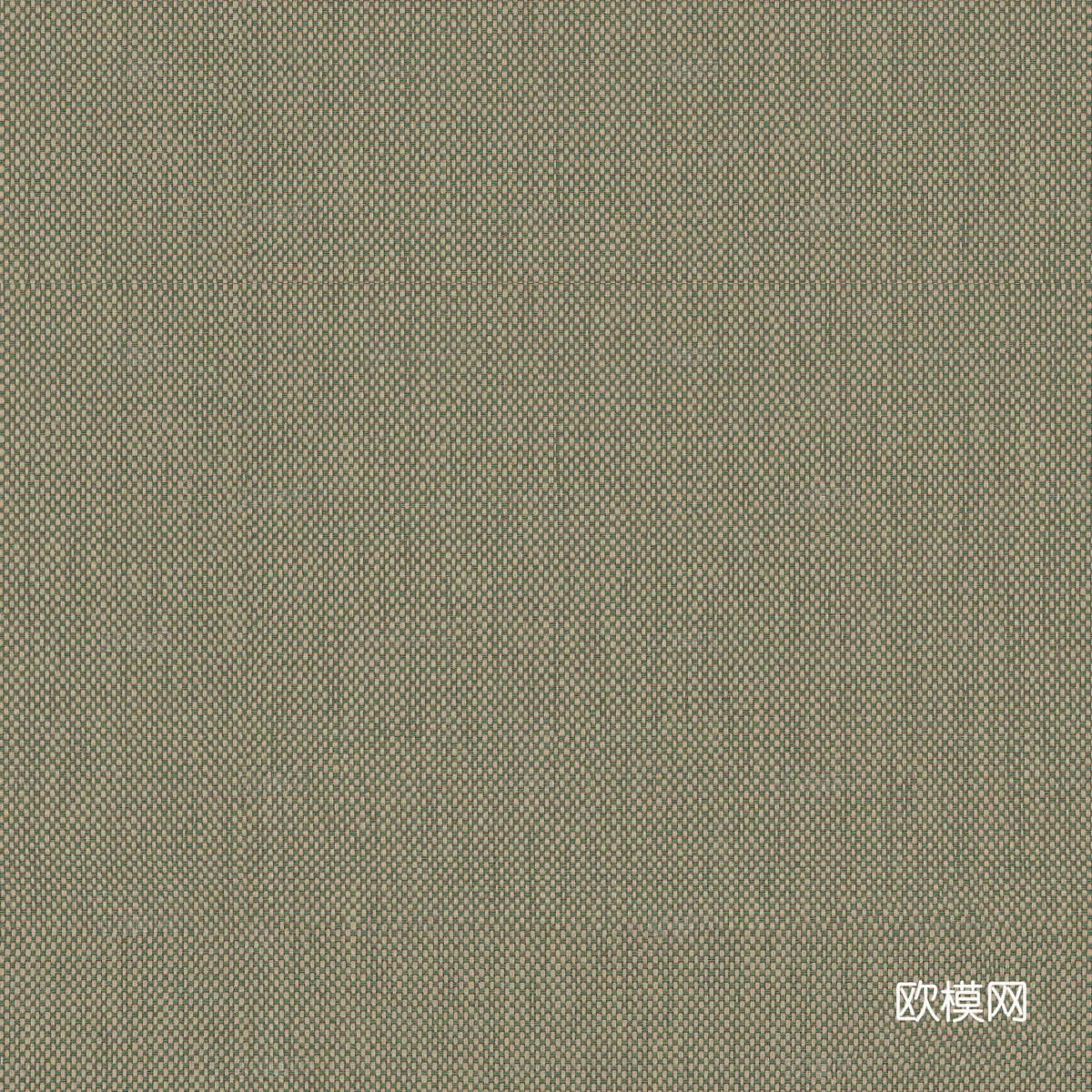 无缝暖绿色麻布布纹墙纸