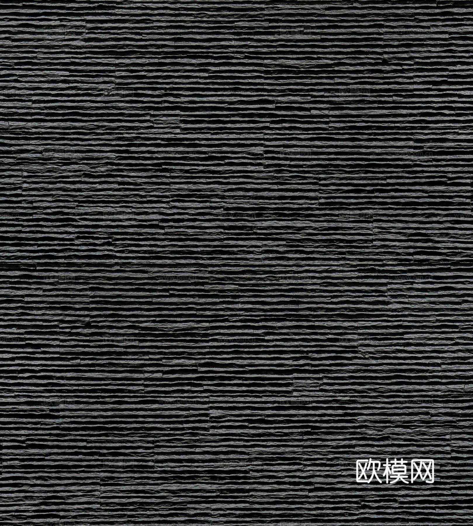 深灰色流水石文化石_深色文化石岩石墙面贴图