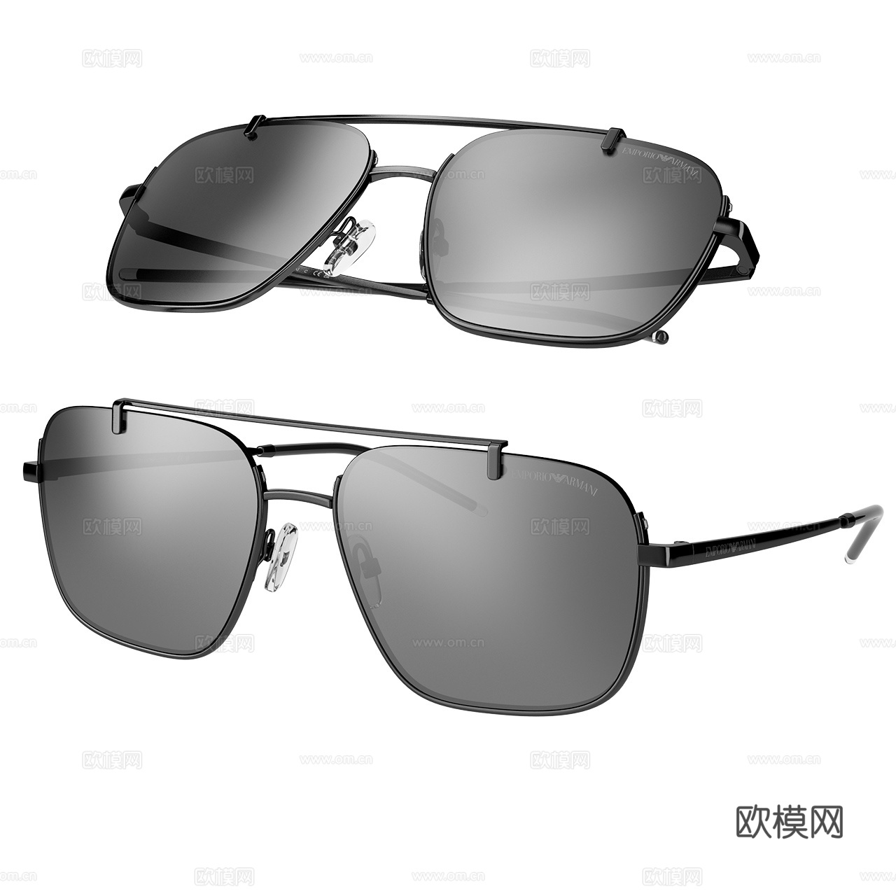 Armani 太阳眼镜 眼镜 装饰品 装饰品摆件 桌面摆件3d模型