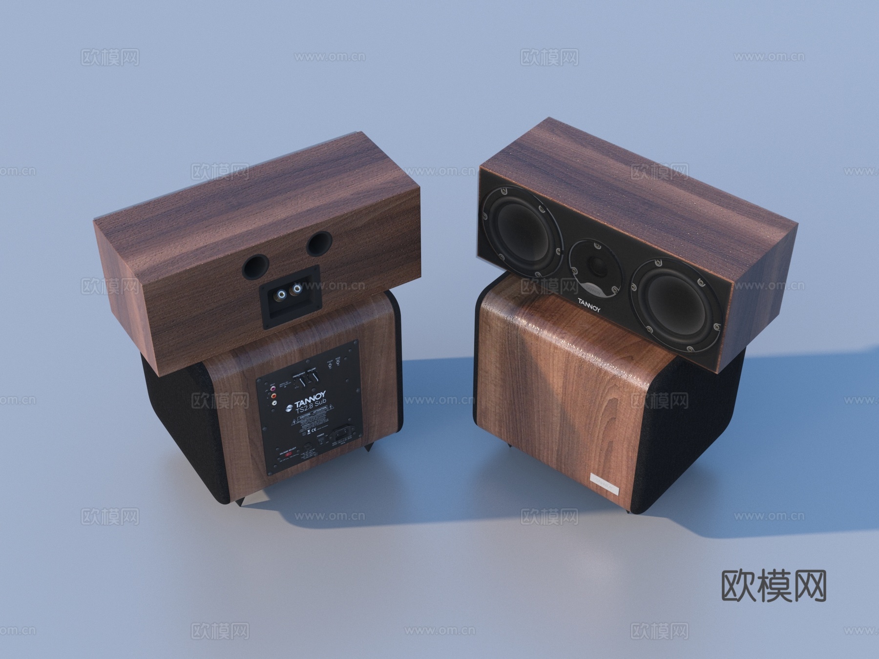 智能音箱 音响 音箱 蓝牙音箱3d模型