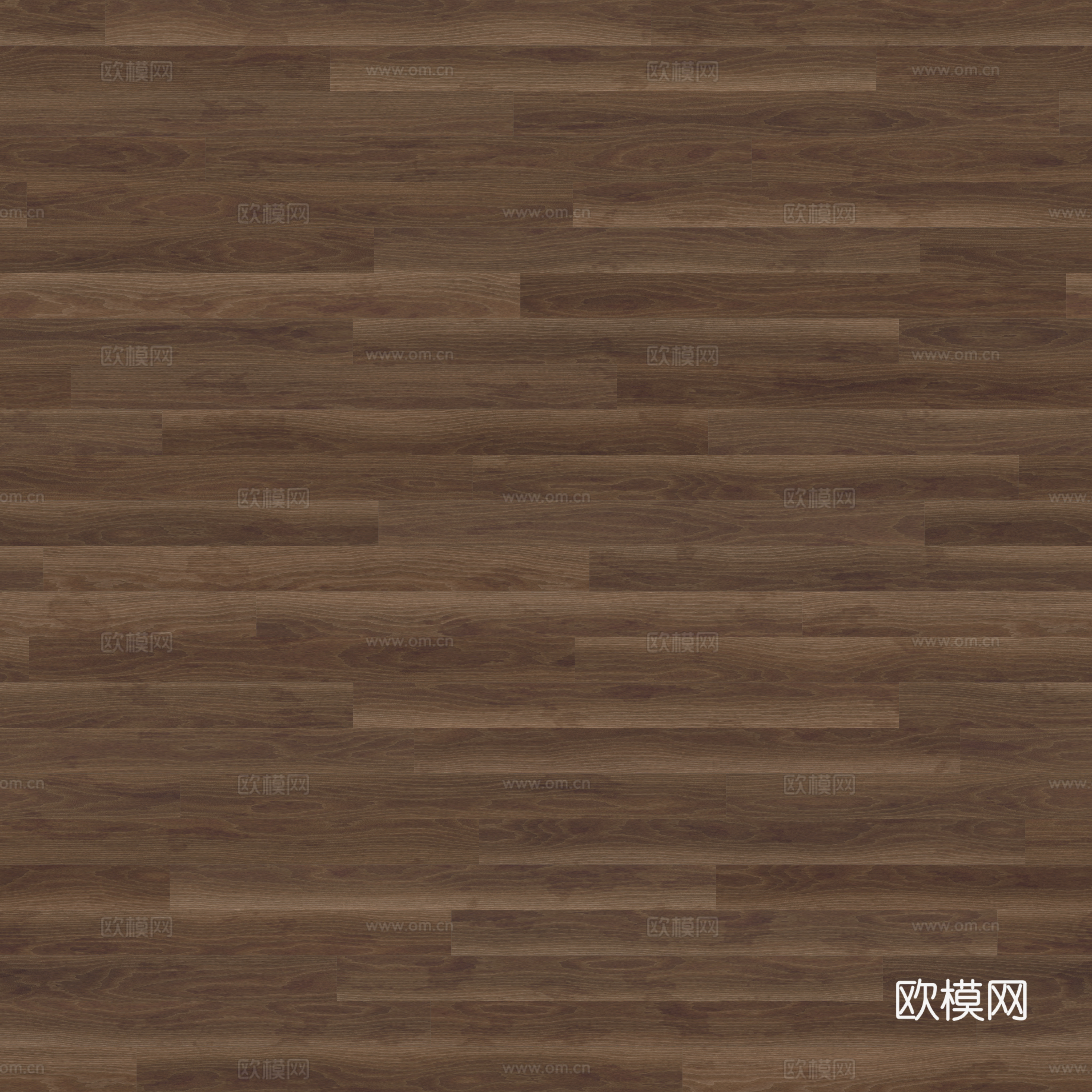 无缝樱桃木胡桃木深色木地板