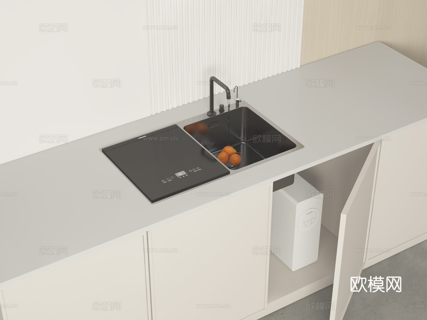 洗碗盆3d模型