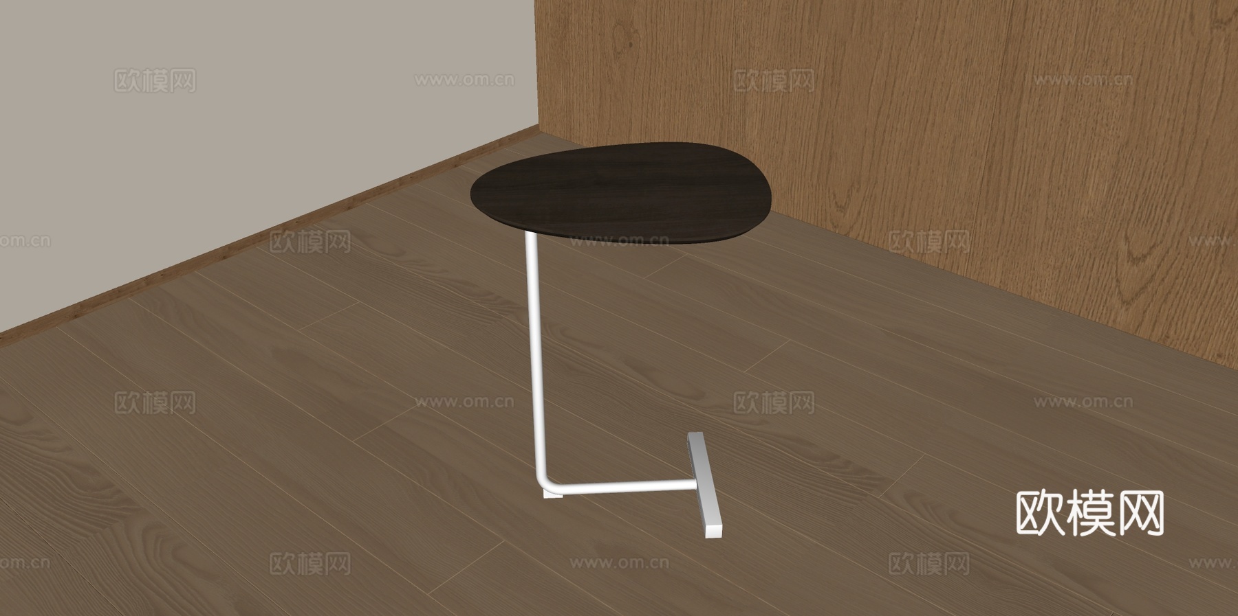 现代中古风边几su模型