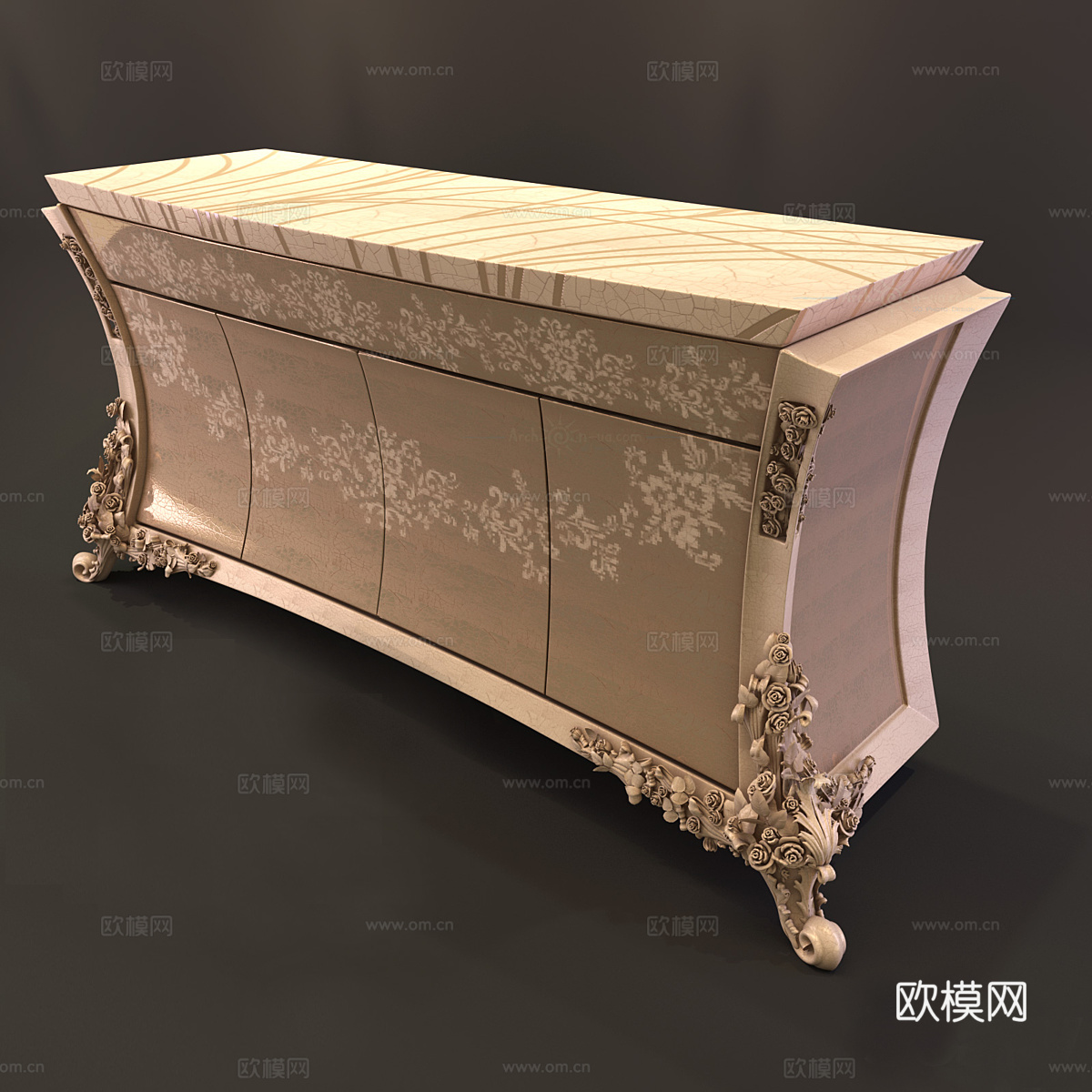 Riva Art 家具花束科莫多3d模型