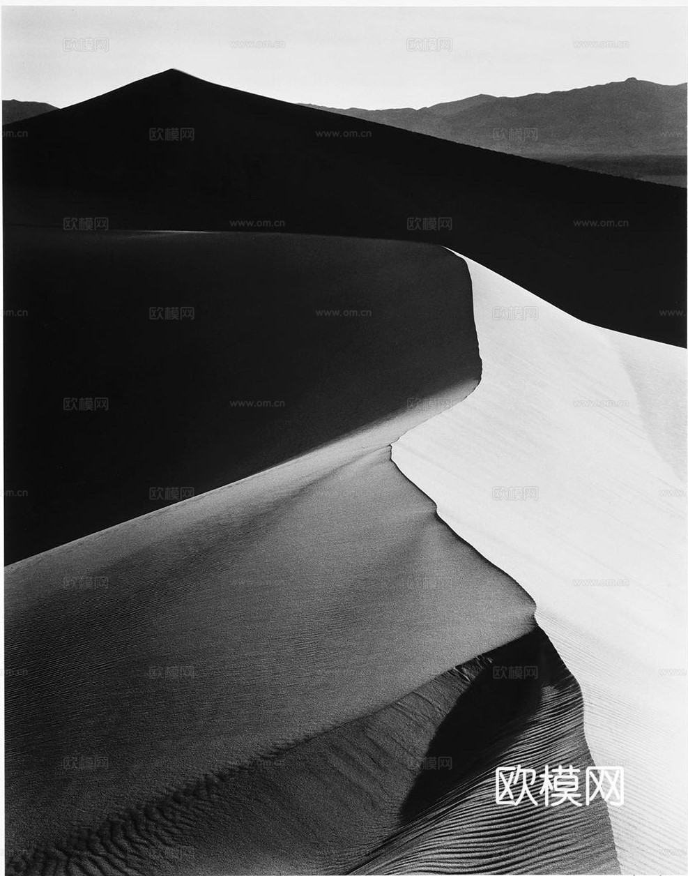 黑白挂画 艺术画  抽象画  现代装饰挂画