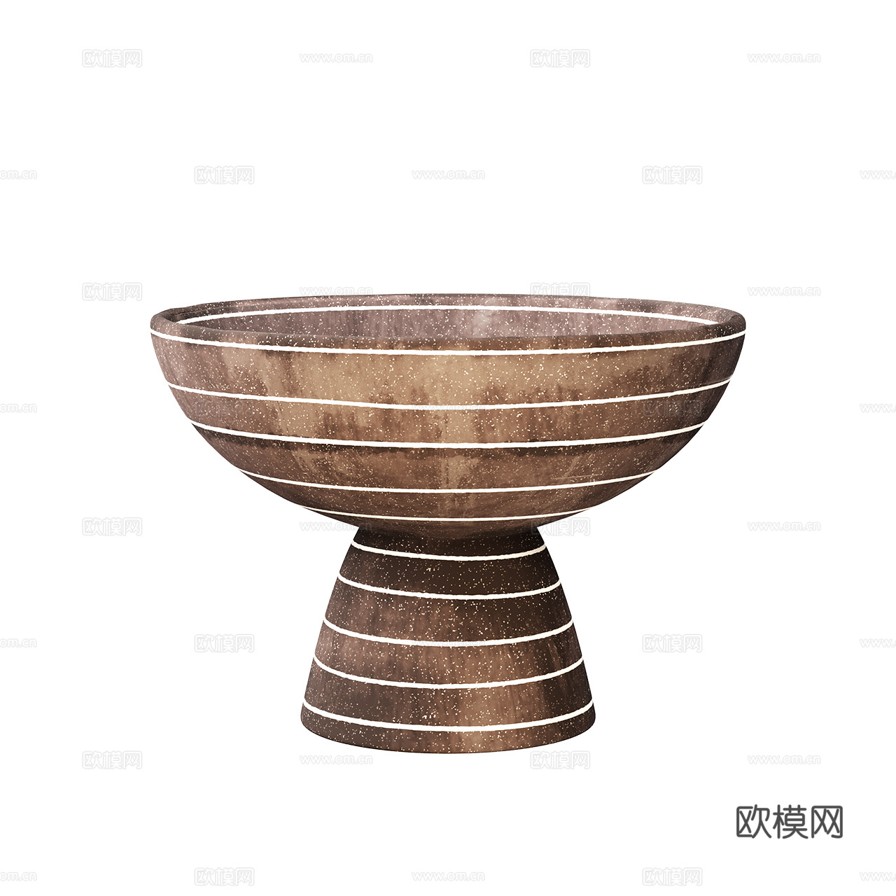 Ferm Living 侘寂风碗 陶瓷碗 艺术品摆件 装饰品3d模型