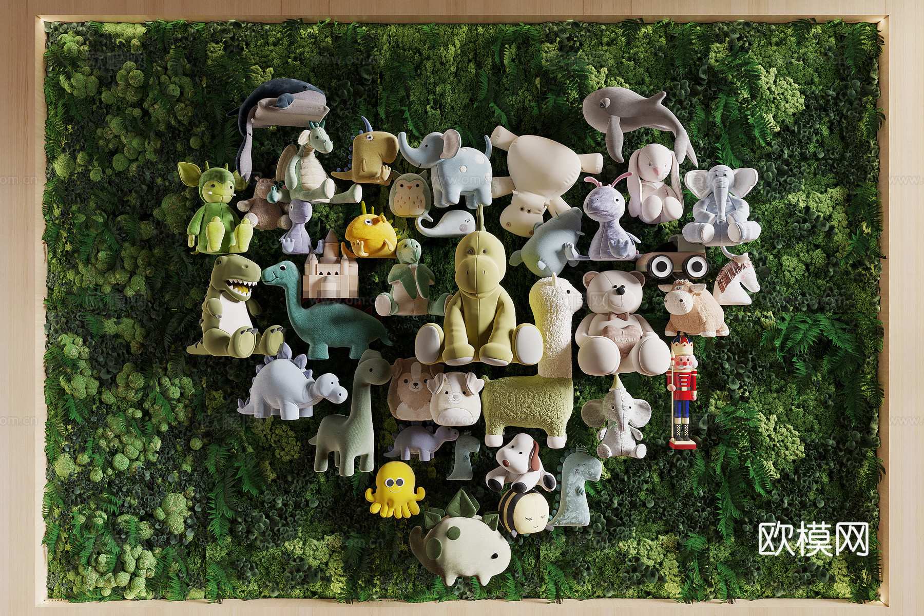 现代玩具3d模型下载