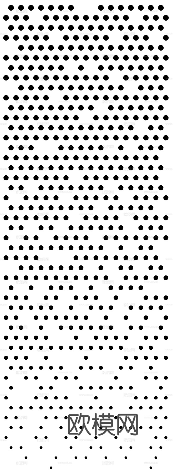 黑白冲孔板贴图
