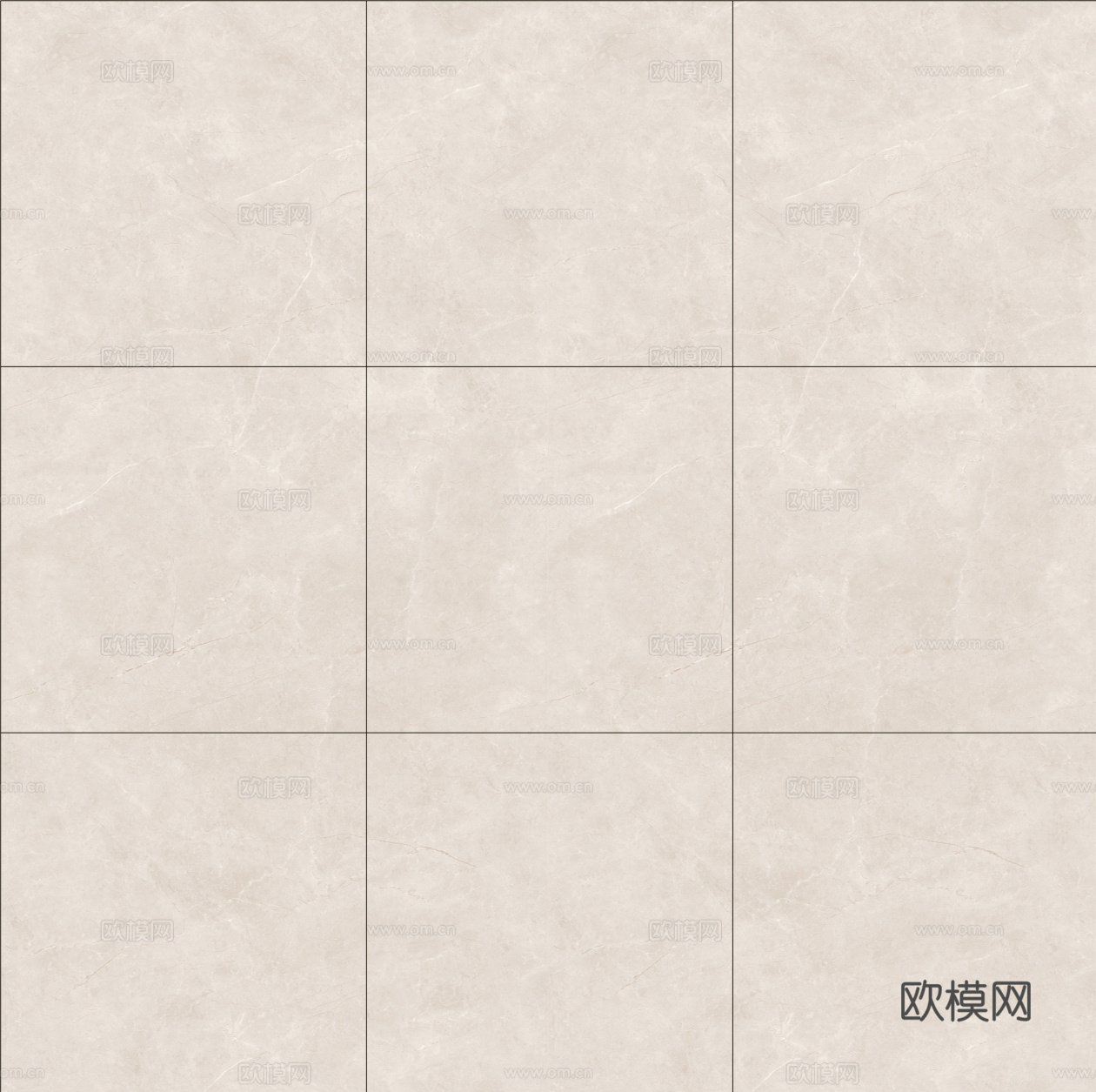 无缝米黄色瓷砖贴图