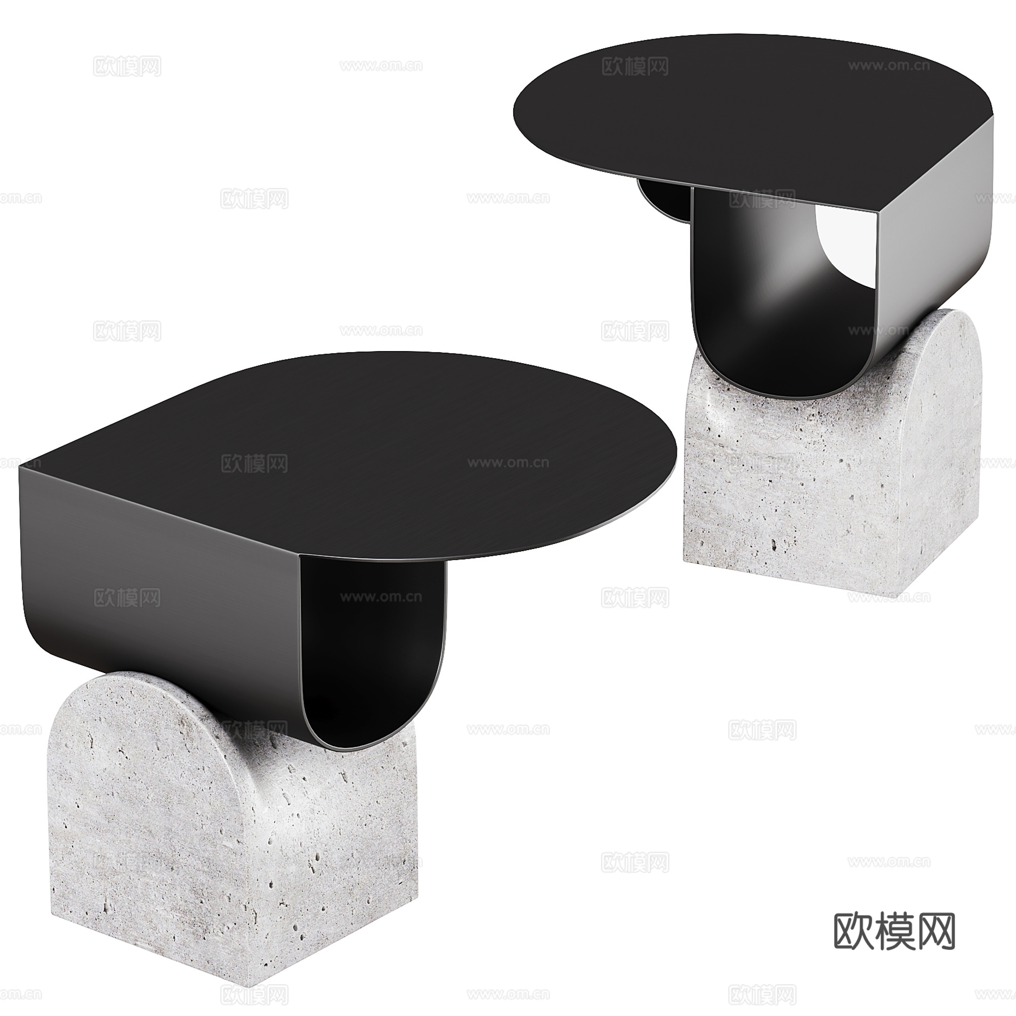 现代客厅 装饰柜 书柜 储物柜3d模型