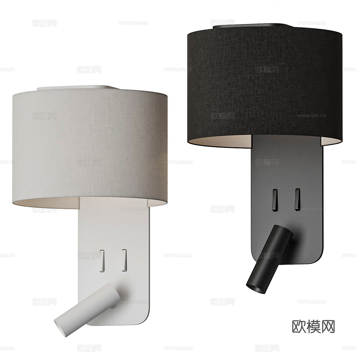 现代意式极简装饰壁灯 阅读灯3d模型