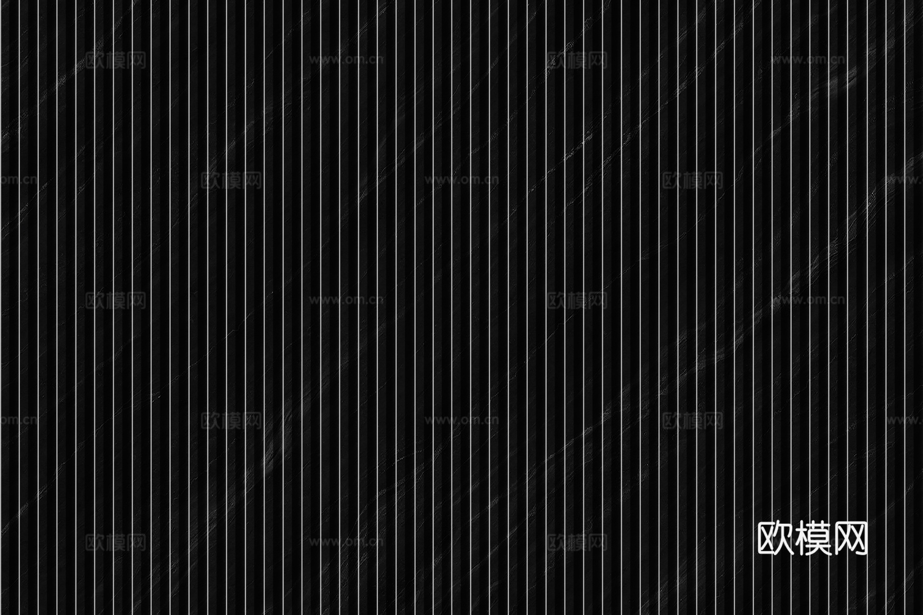 岩板石纹拉槽格栅长城板下载（渲染图2）