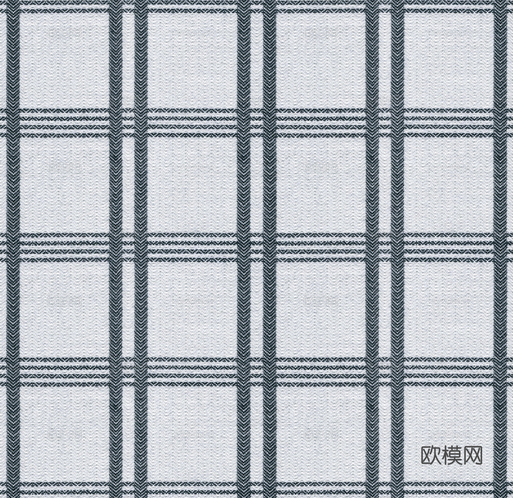 灰色格子图案布料贴图