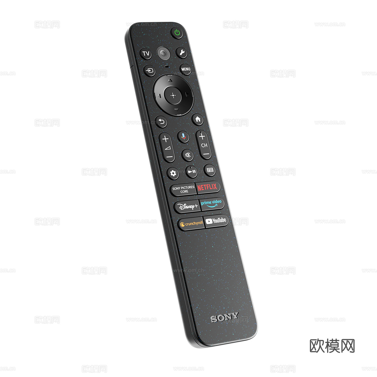 Sony 索尼 遥控器 电视遥控器3d模型