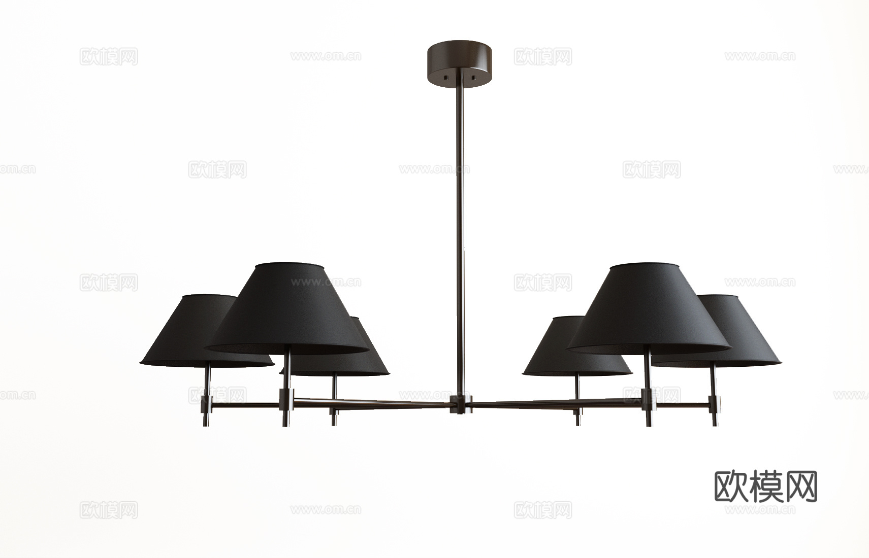 现代吊灯 客厅吊灯 餐厅吊灯3d模型