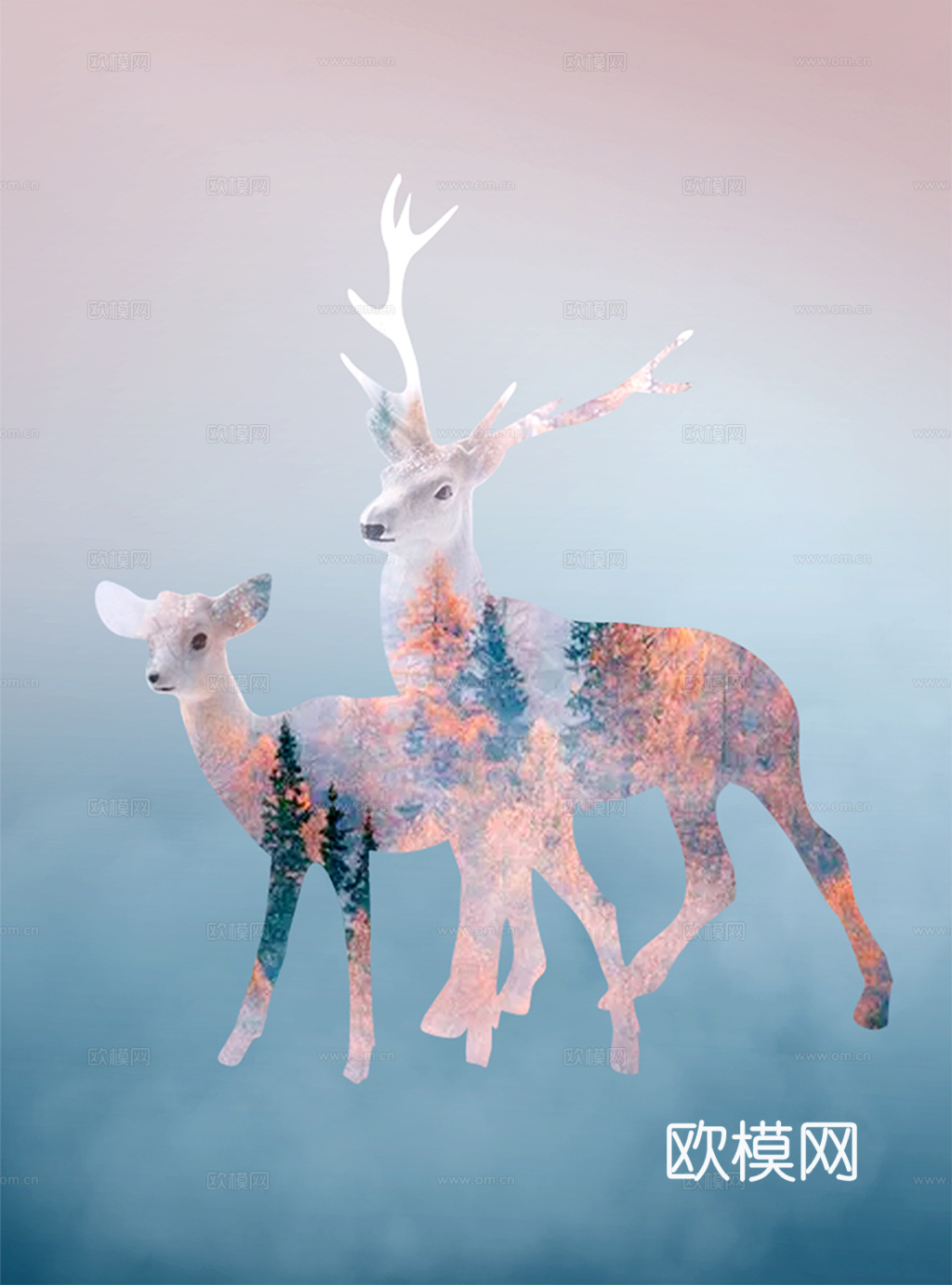 现代简约轻奢装饰画下载